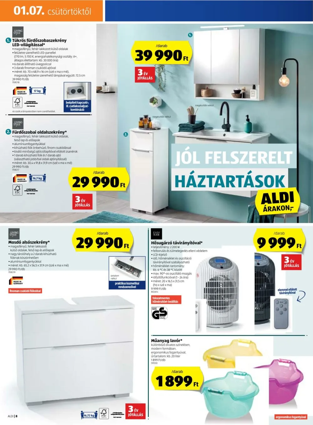 Aldi akciós újság 01.07–01.13 – 8. oldal