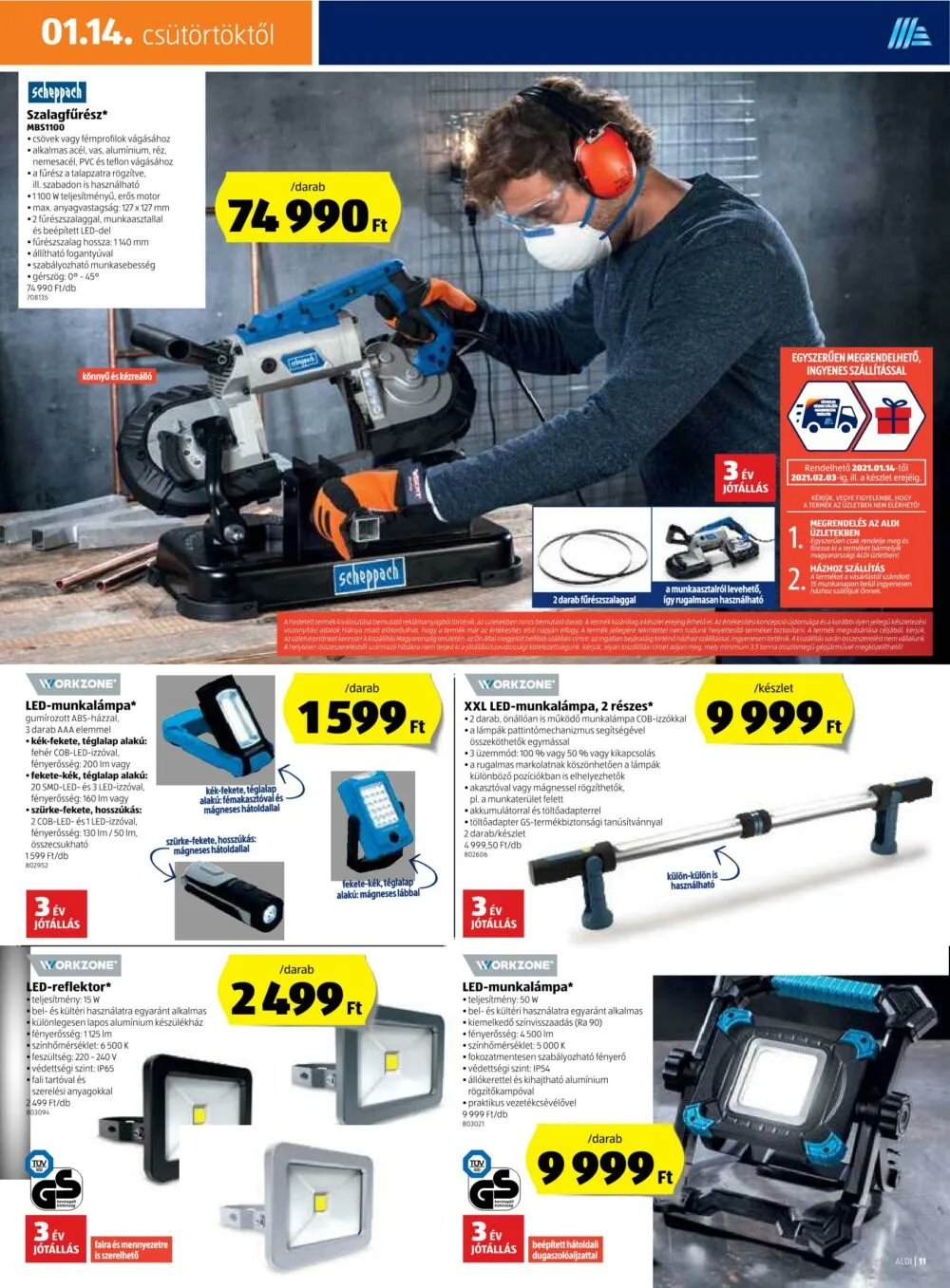 Aldi akciós újság 01.14–01.20 – 11. oldal