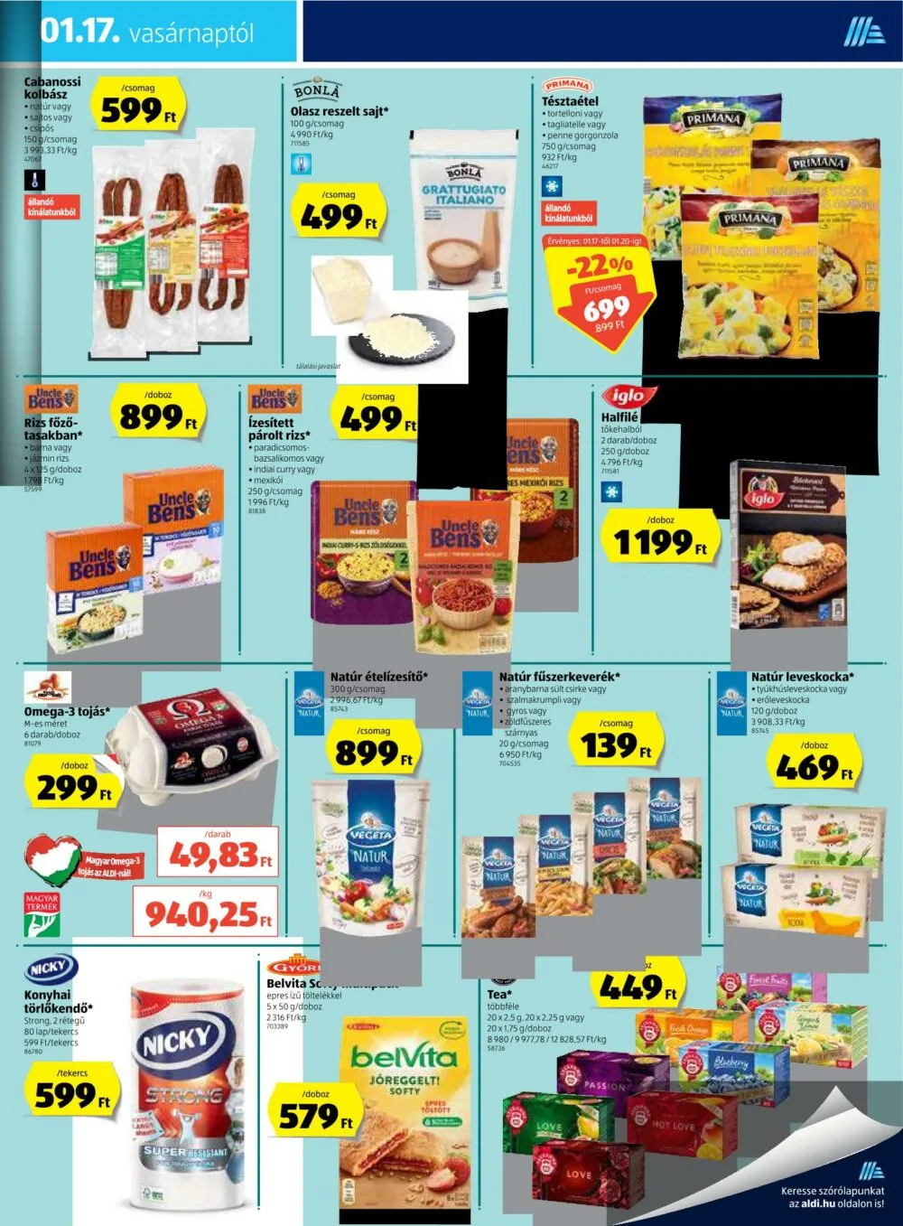 Aldi akciós újság 01.14–01.20 – 17. oldal
