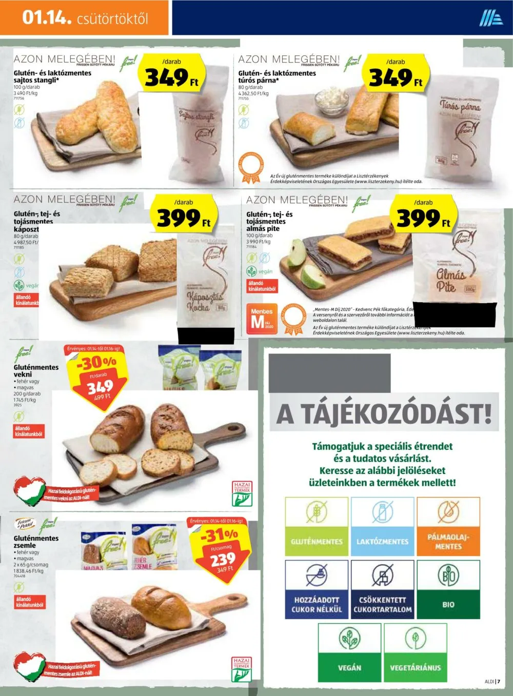 Aldi akciós újság 01.14–01.20 – 7. oldal