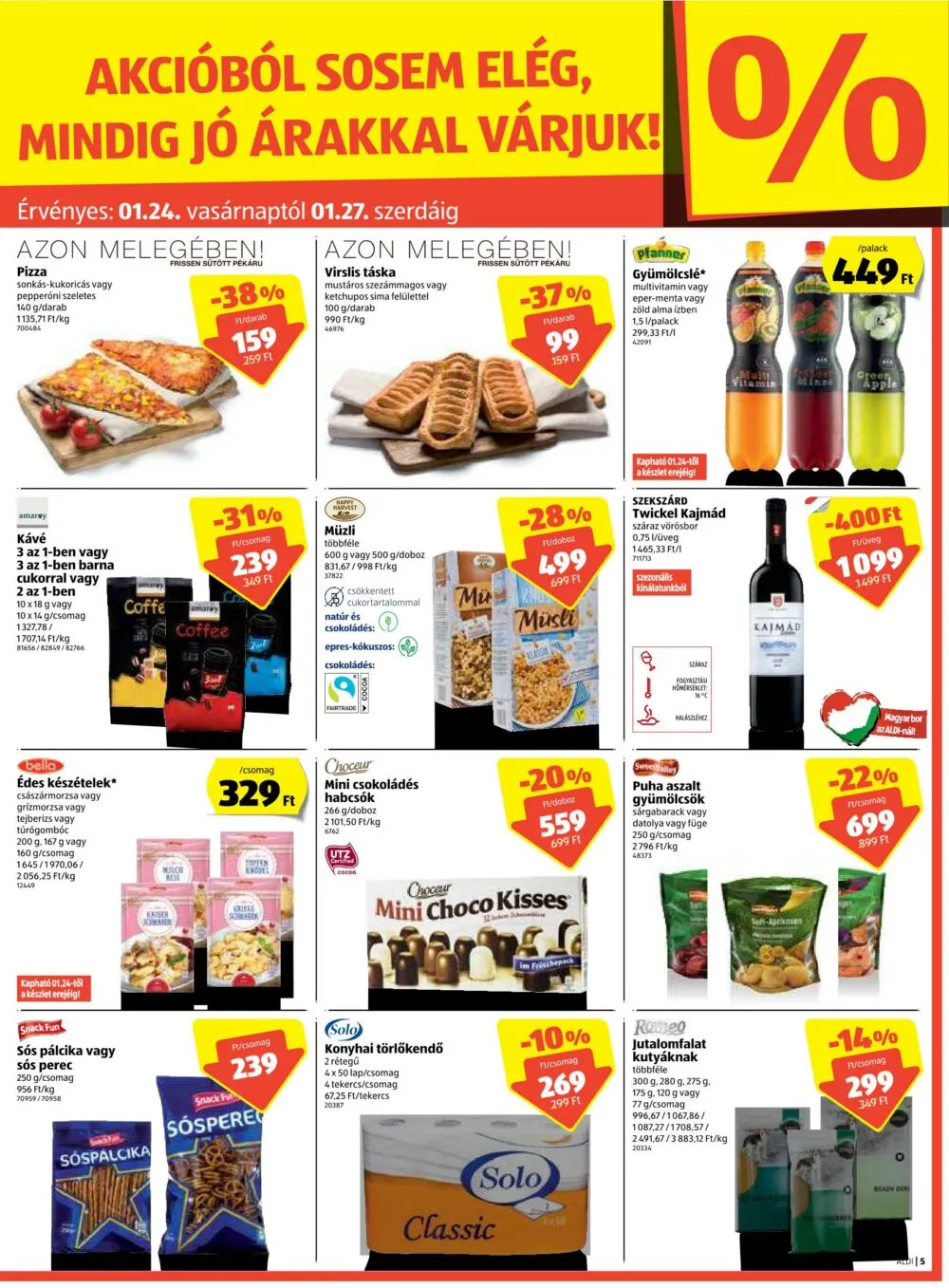 Aldi akciós újság 01.21–01.27 – 5. oldal