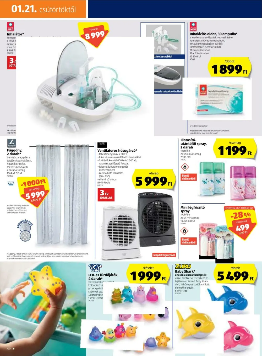 Aldi akciós újság 01.21–01.27 – 8. oldal