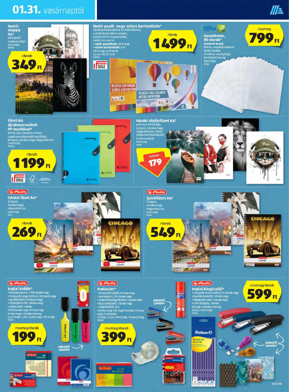 Aldi akciós újság 01.28–02.03 – 13. oldal