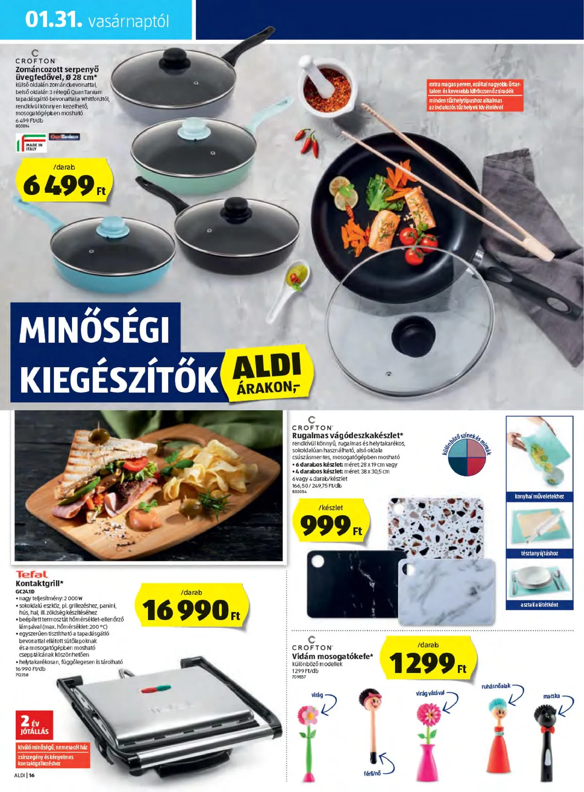 Aldi akciós újság 01.28–02.03 – 16. oldal