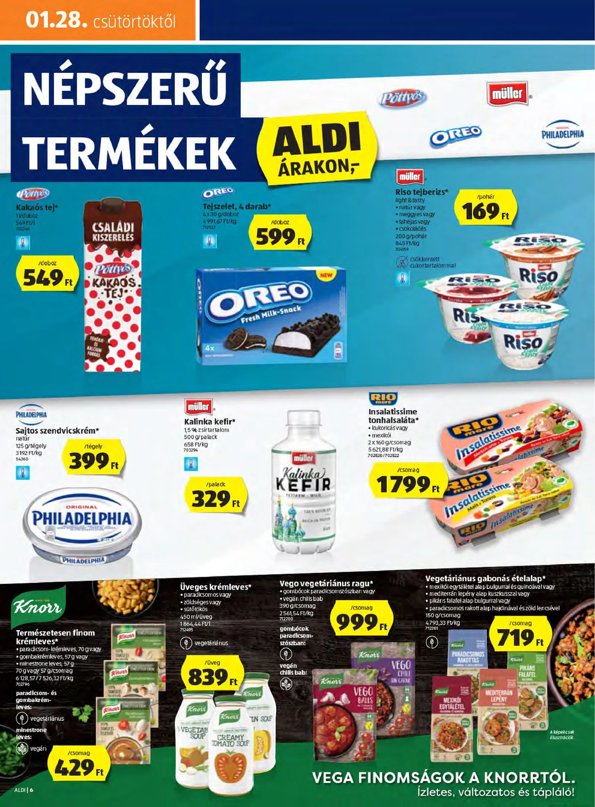 Aldi akciós újság 01.28–02.03 – 6. oldal