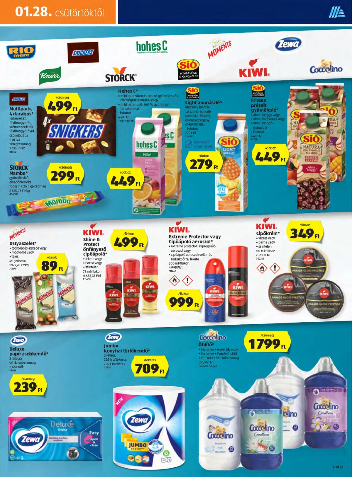 Aldi akciós újság 01.28–02.03 – 7. oldal