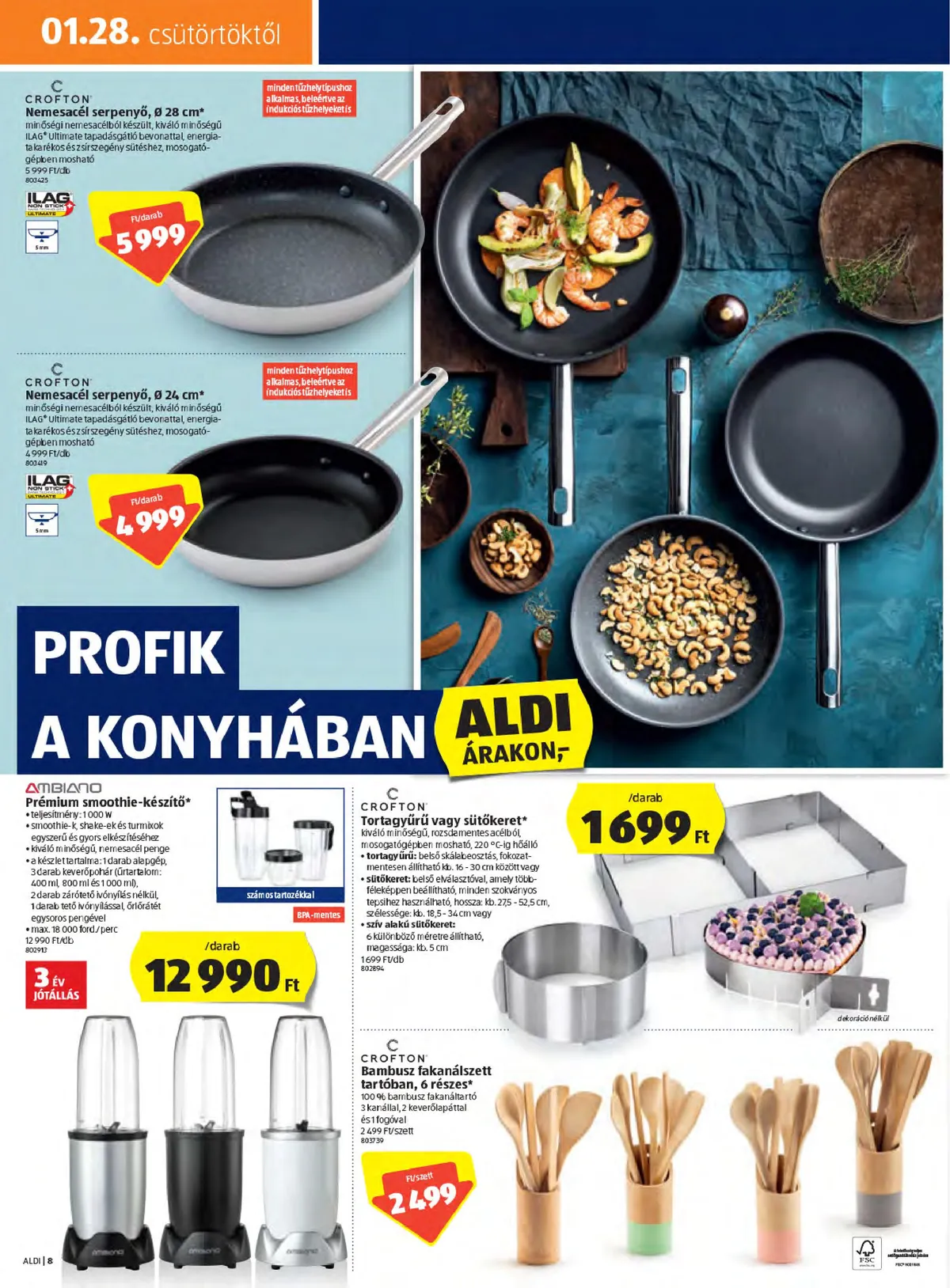 Aldi akciós újság 01.28–02.03 – 8. oldal