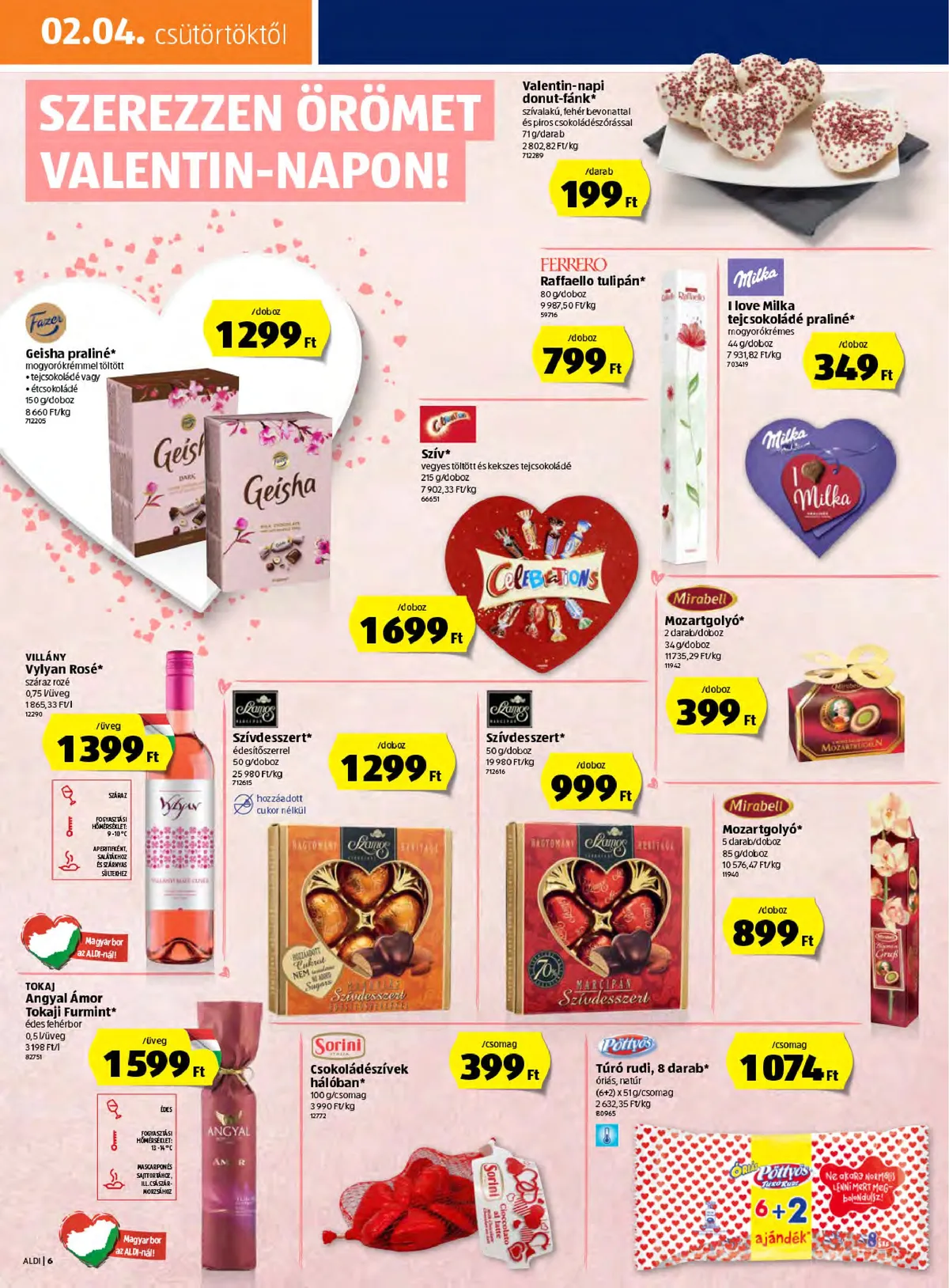 Aldi akciós újság 02.04–02.10 – 6. oldal