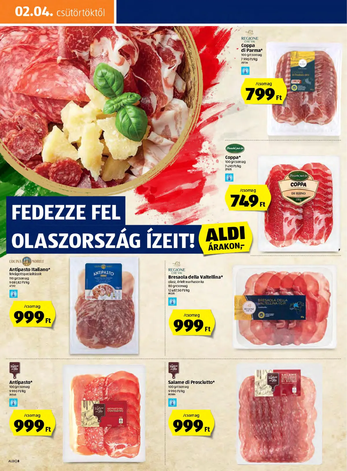 Aldi akciós újság 02.04–02.10 – 8. oldal