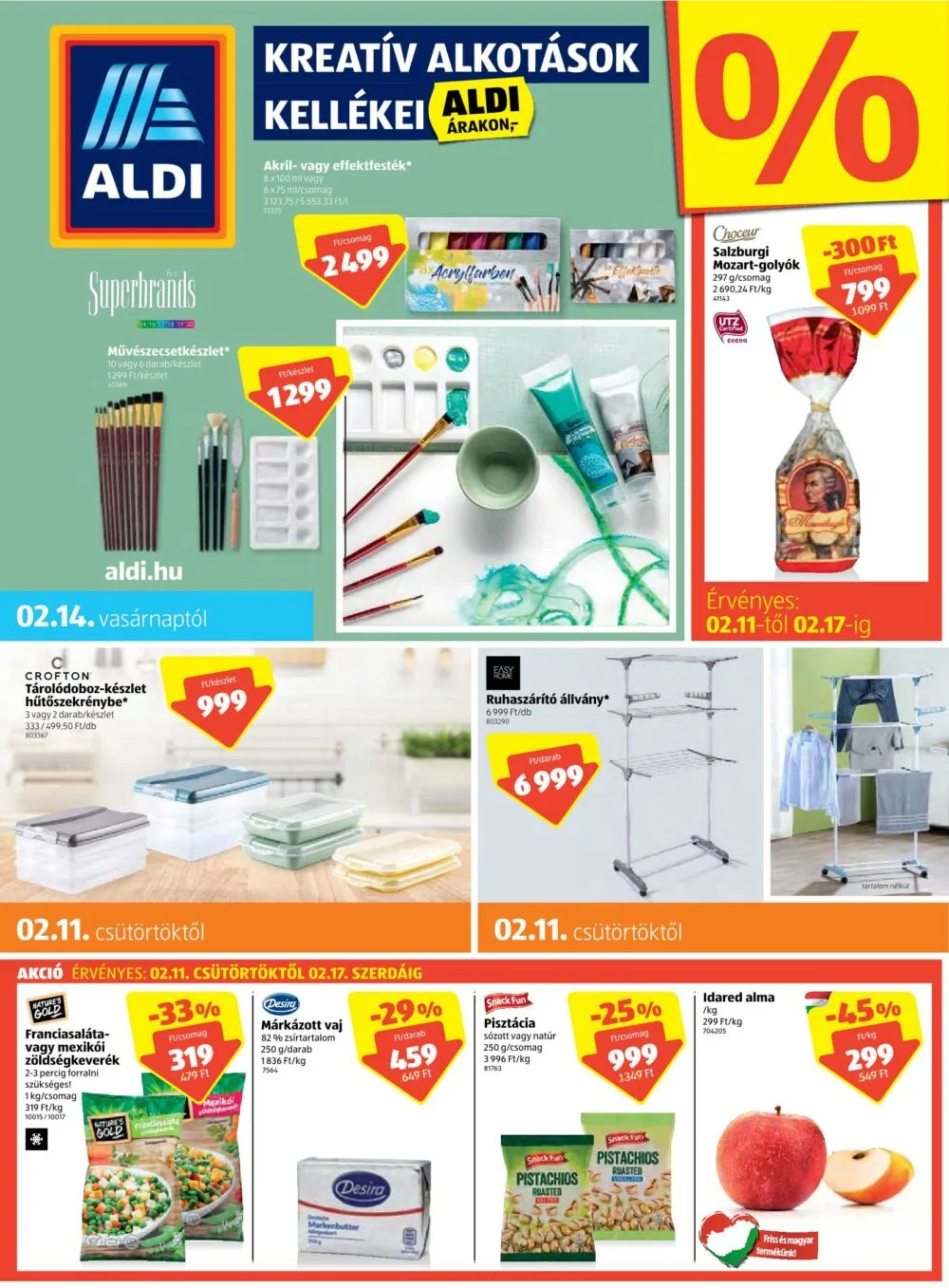 Aldi akciós újság 02.11–02.17