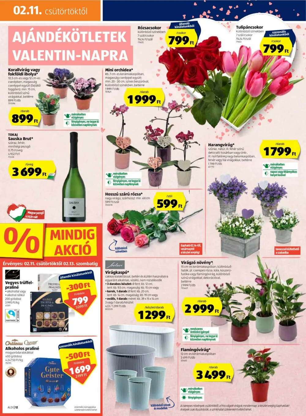 Aldi akciós újság 02.11–02.17 – 12. oldal