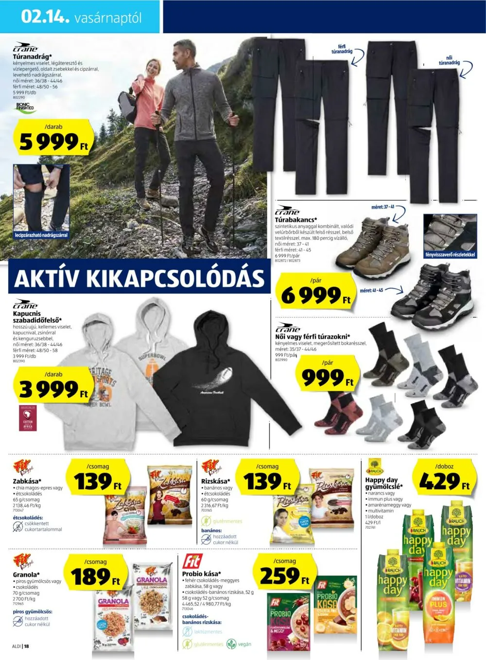 Aldi akciós újság 02.11–02.17 – 18. oldal
