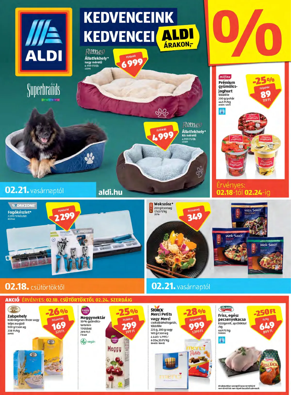 Aldi akciós újság 02.18–02.24