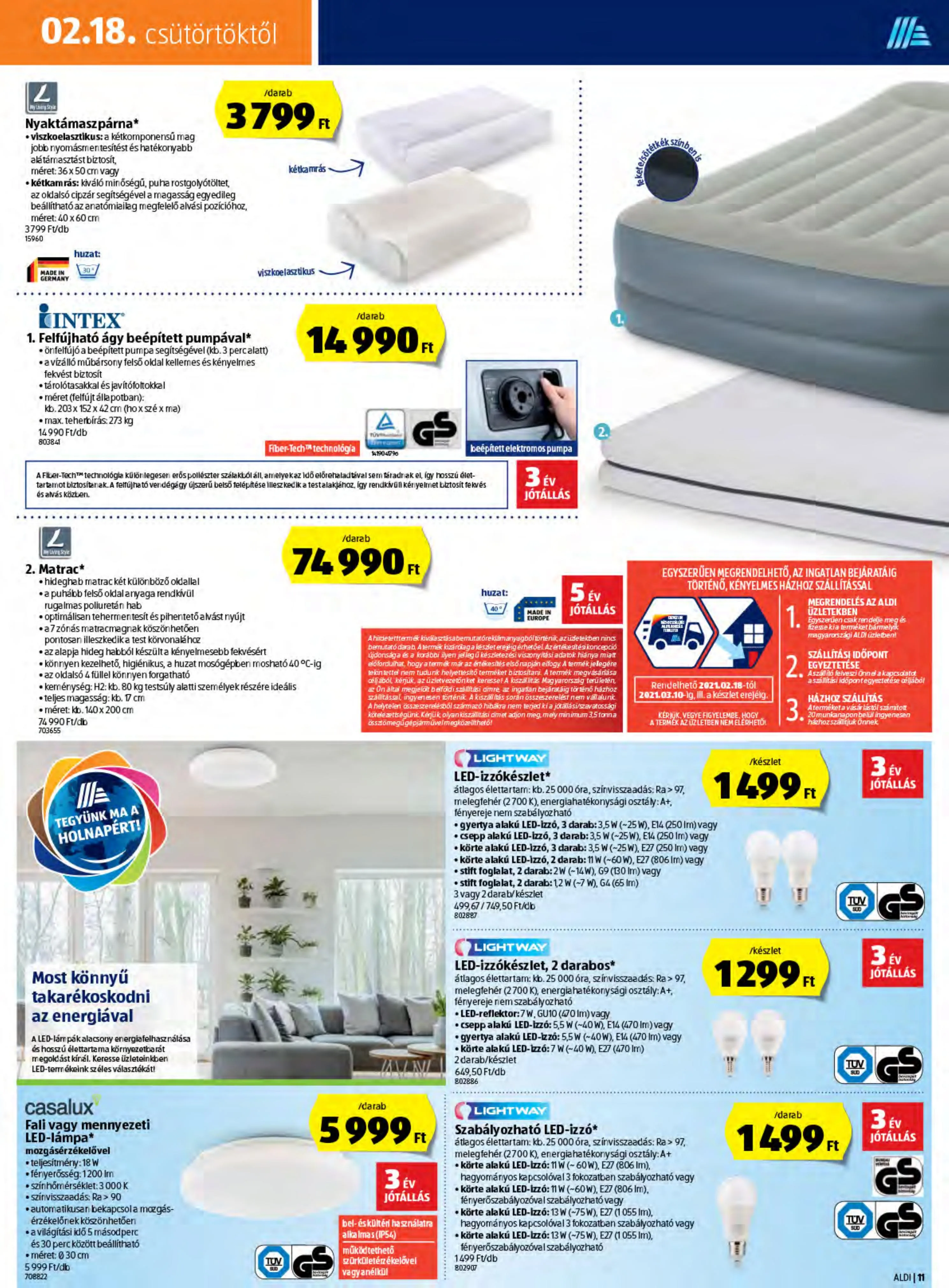 Aldi akciós újság 02.18–02.24 – 11. oldal