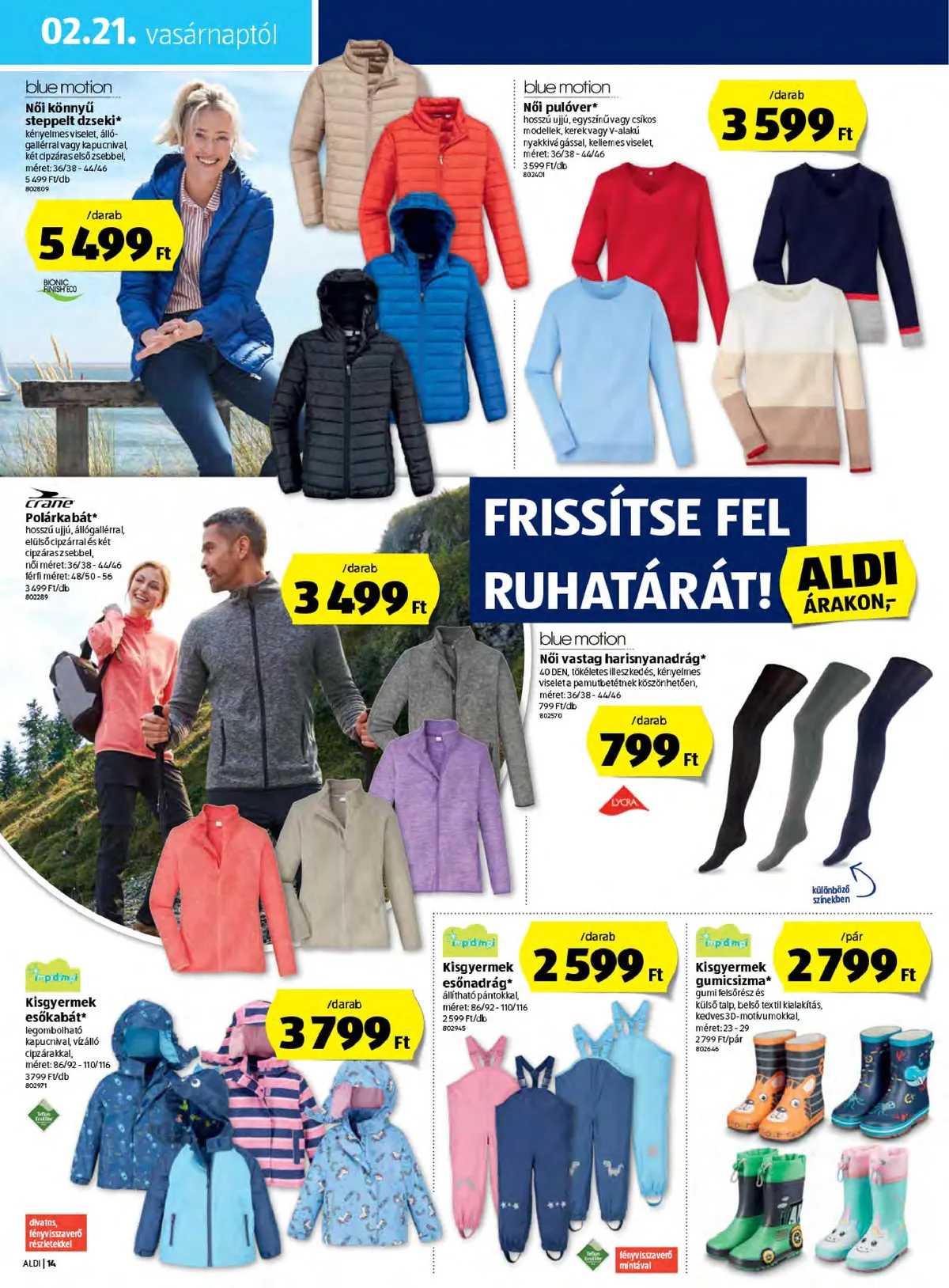 Aldi akciós újság 02.18–02.24 – 14. oldal