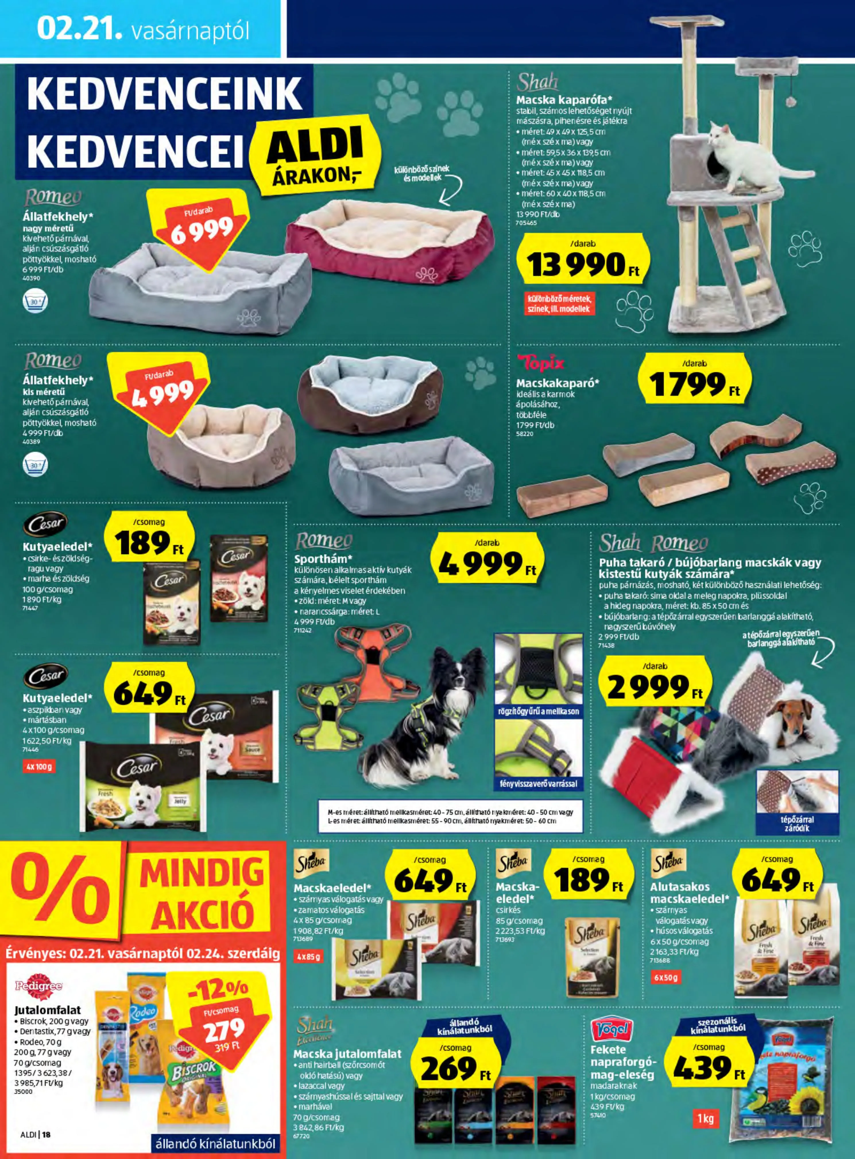 Aldi akciós újság 02.18–02.24 – 18. oldal