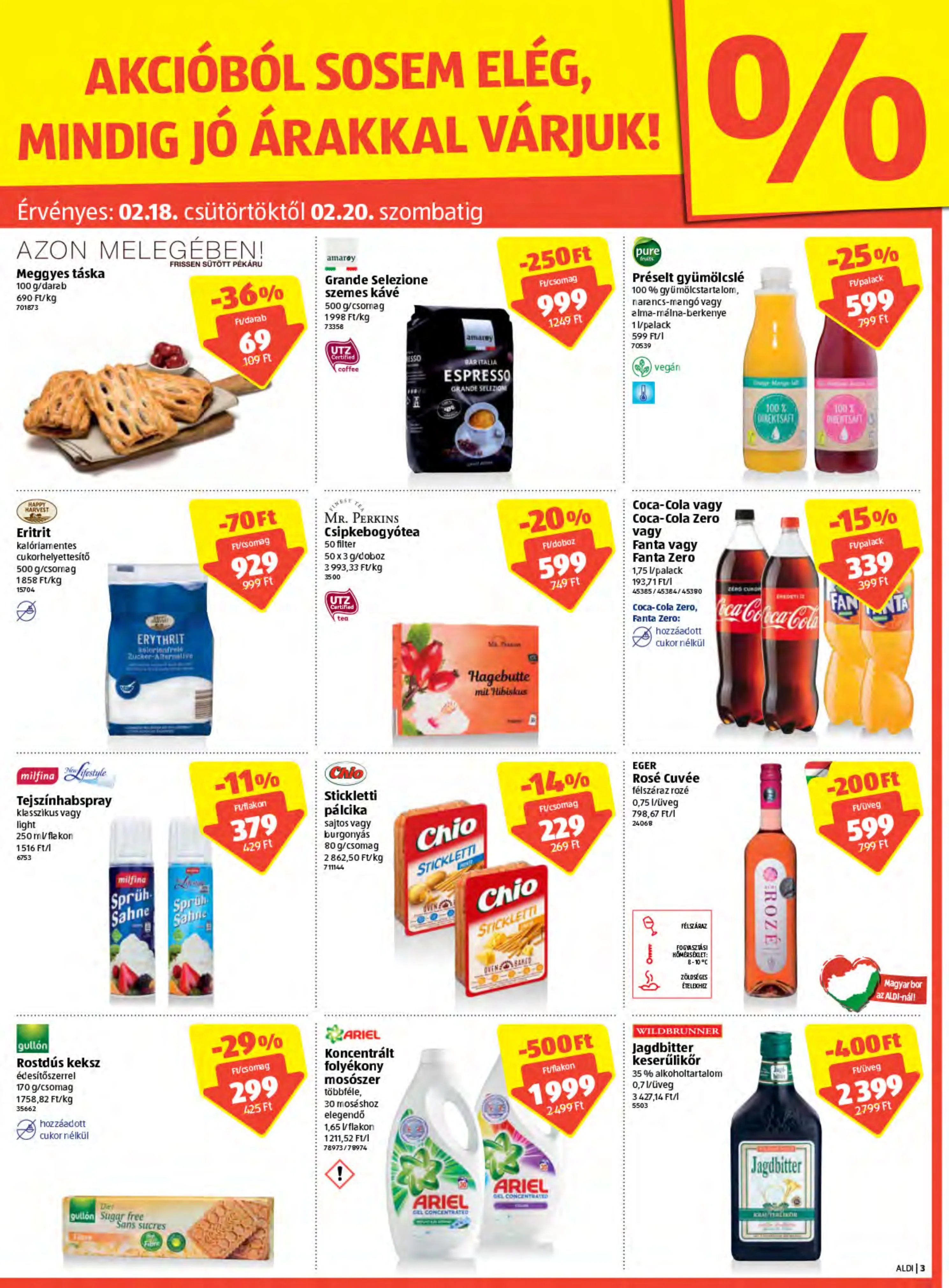 Aldi akciós újság 02.18–02.24 – 3. oldal