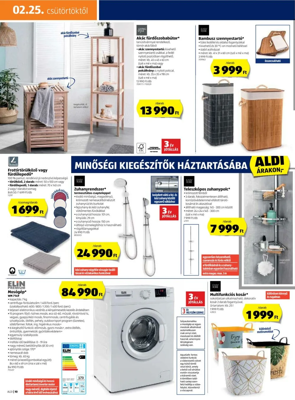Aldi akciós újság 02.25–03.03 – 10. oldal