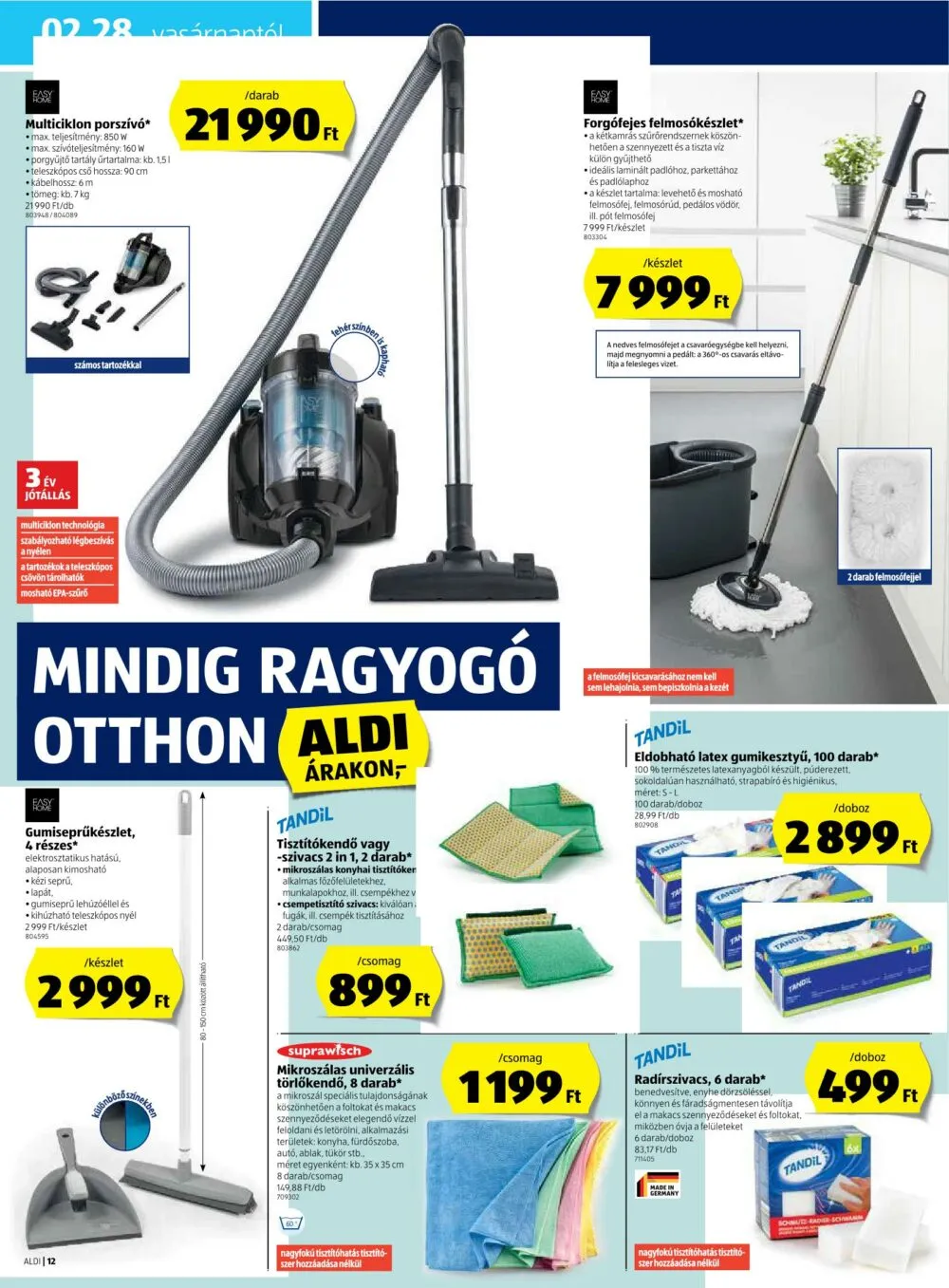 Aldi akciós újság 02.25–03.03 – 12. oldal