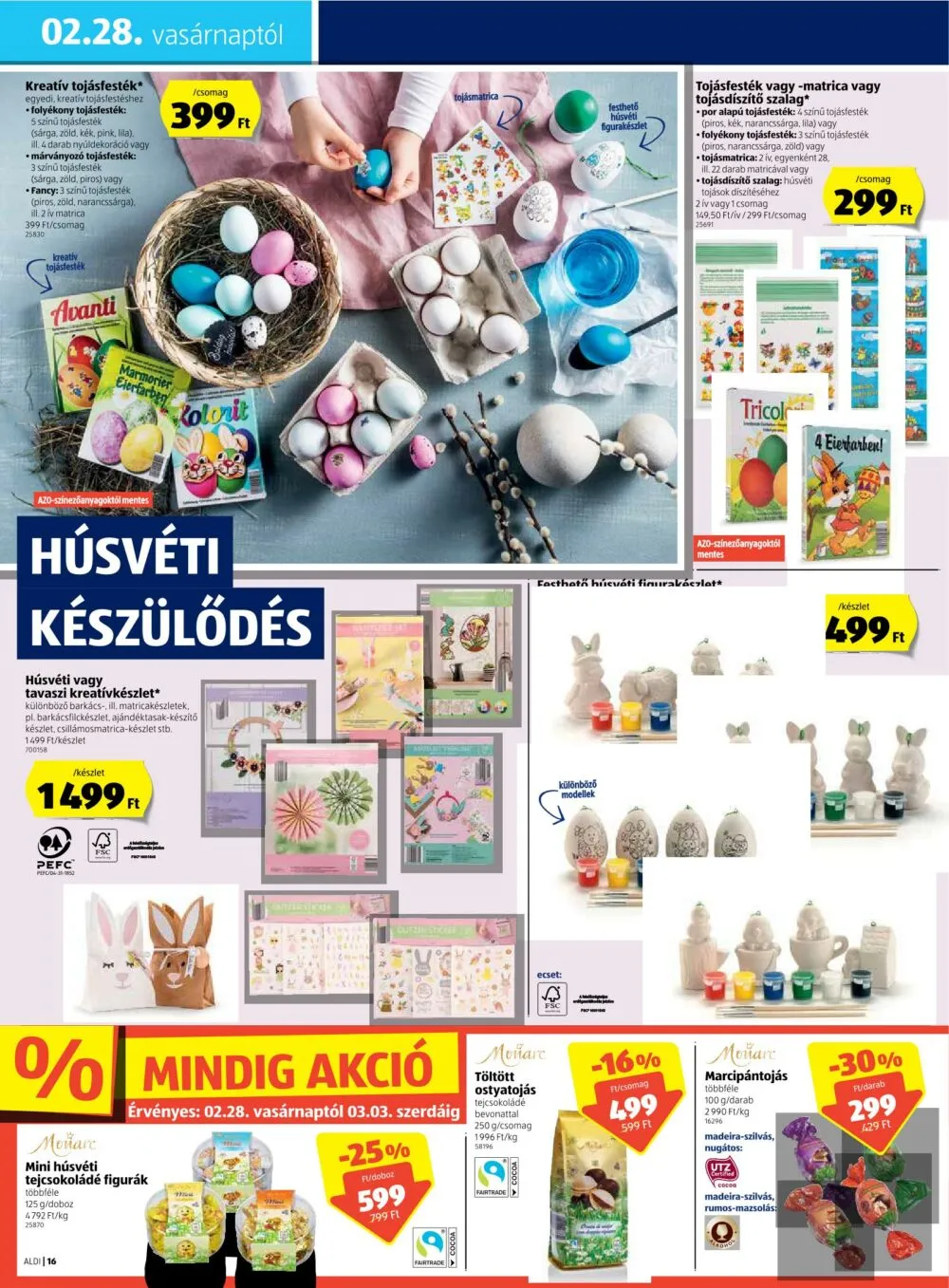 Aldi akciós újság 02.25–03.03 – 16. oldal