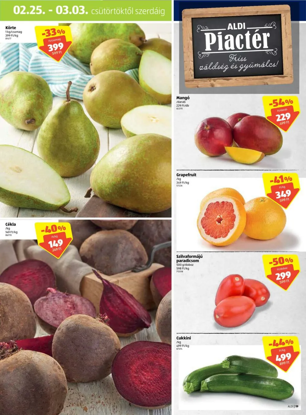 Aldi akciós újság 02.25–03.03 – 19. oldal