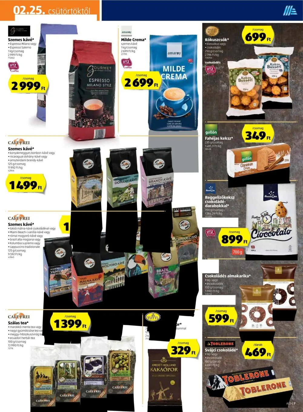 Aldi akciós újság 02.25–03.03 – 7. oldal