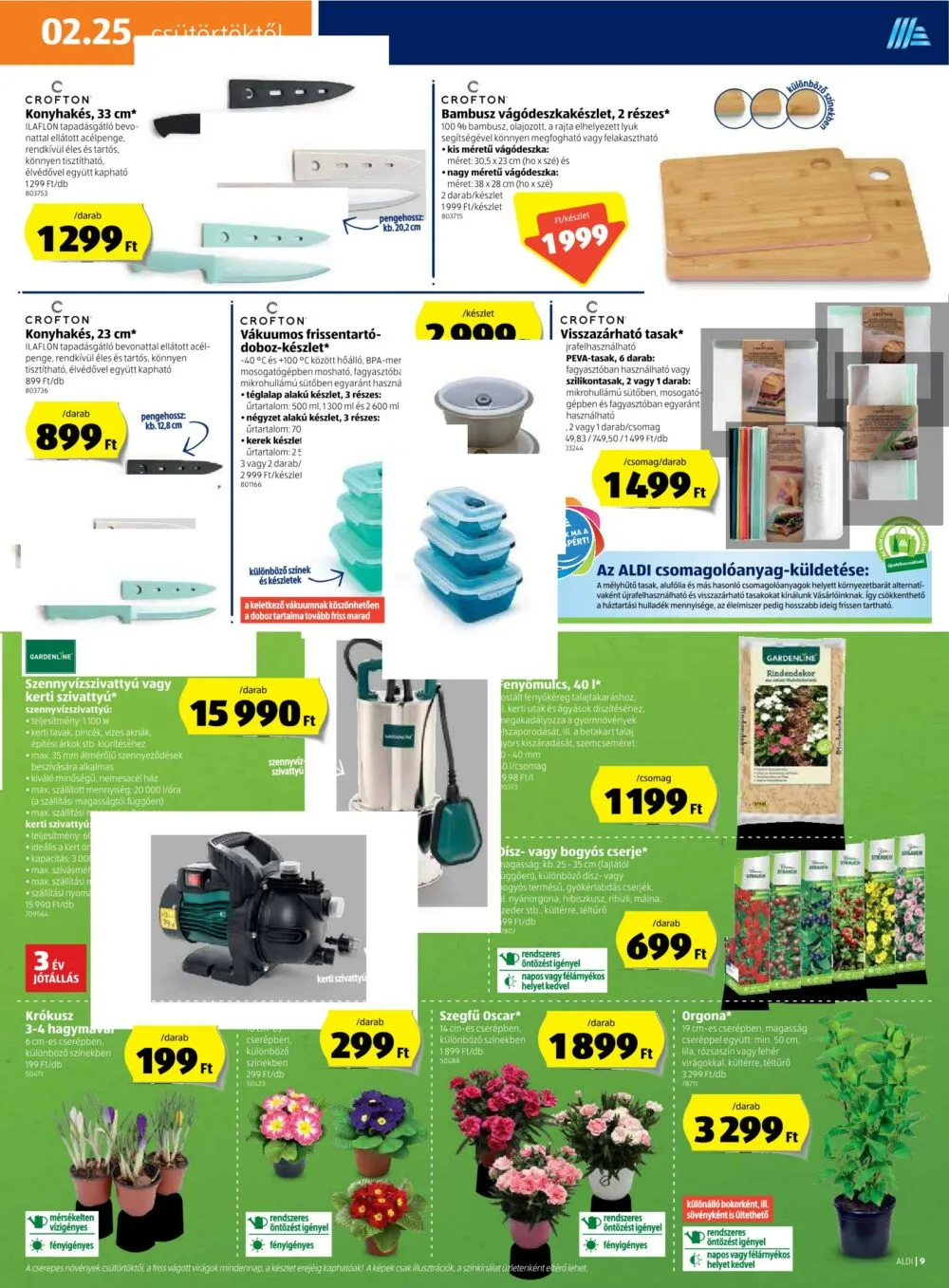 Aldi akciós újság 02.25–03.03 – 9. oldal