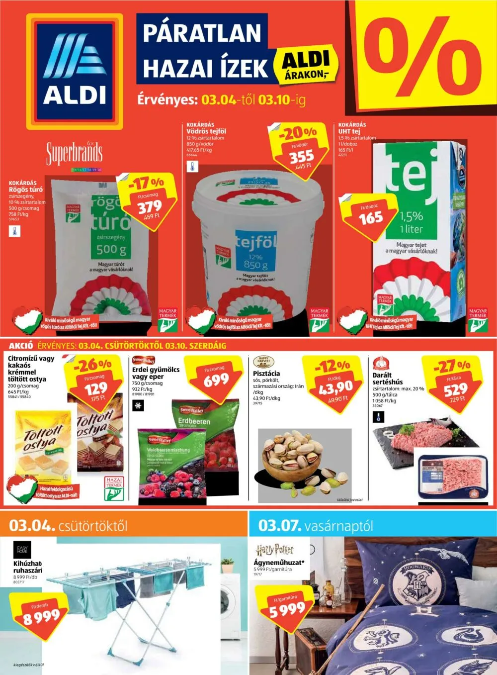 Aldi akciós újság 03.04–03.10