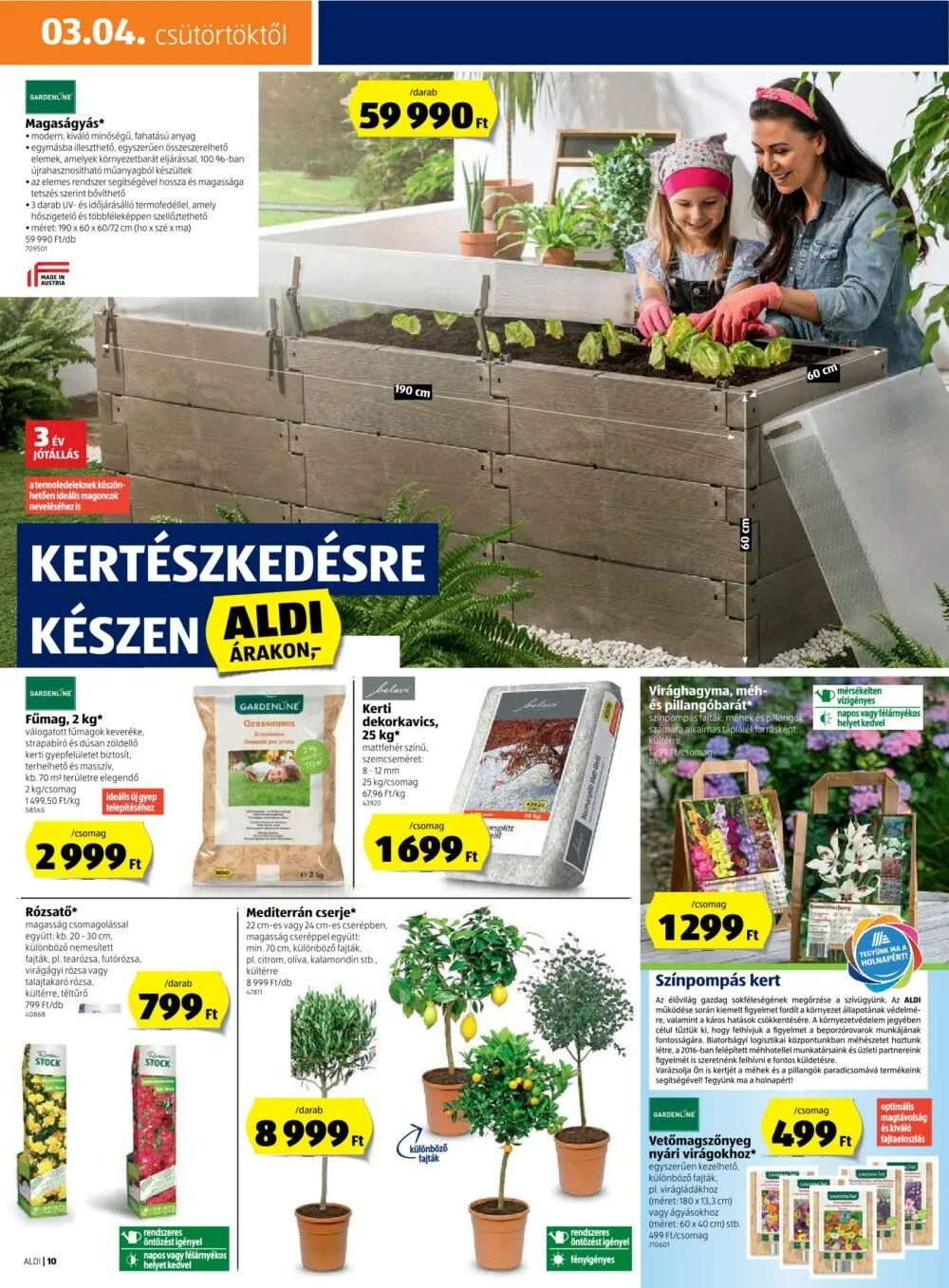 Aldi akciós újság 03.04–03.10 – 10. oldal