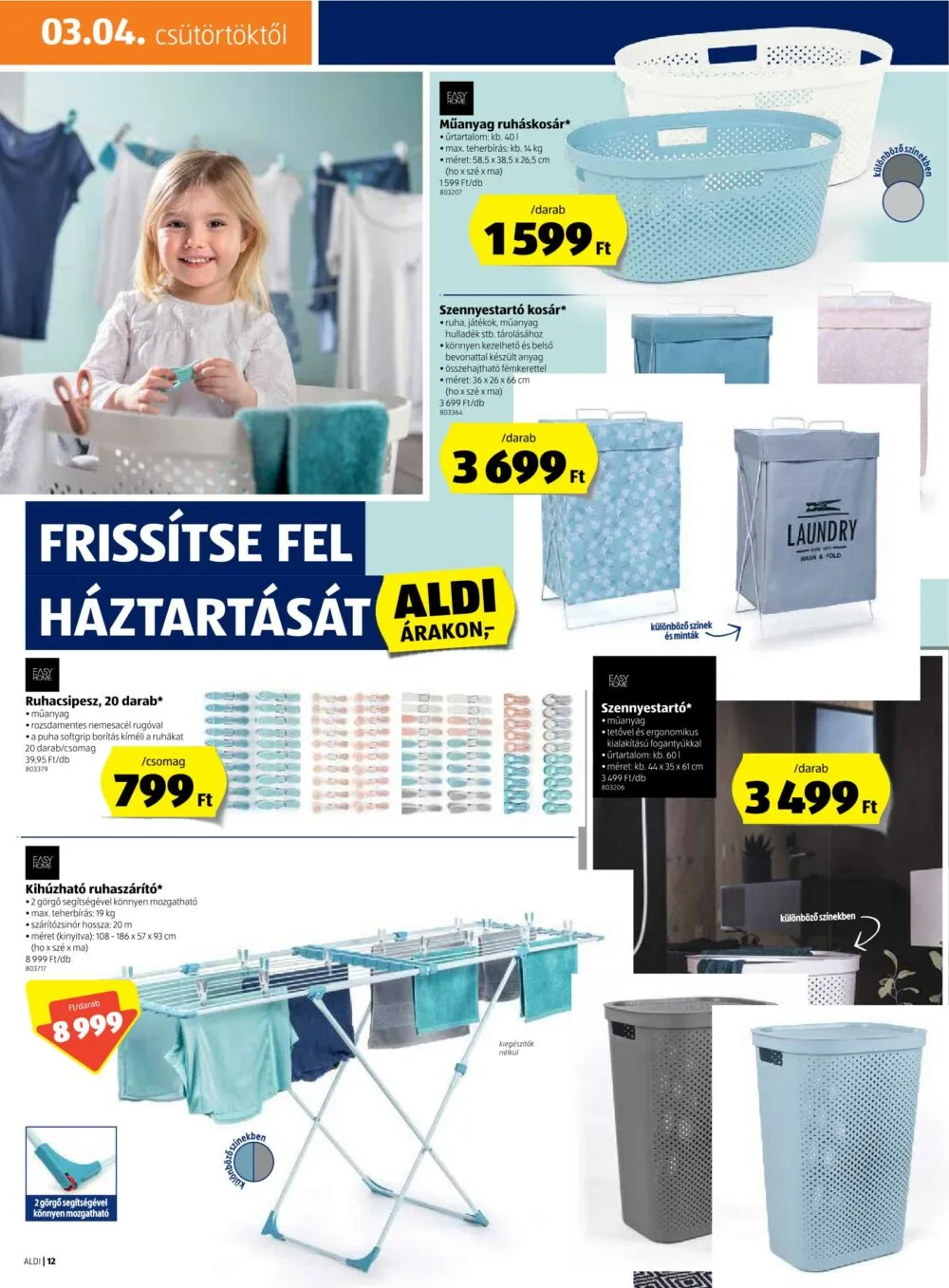 Aldi akciós újság 03.04–03.10 – 12. oldal