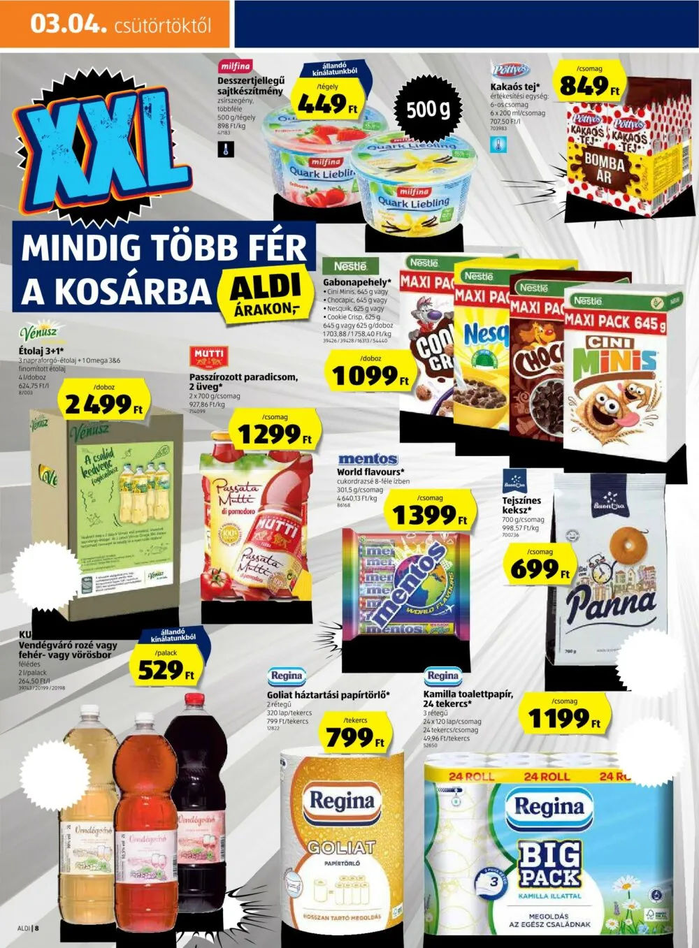 Aldi akciós újság 03.04–03.10 – 8. oldal
