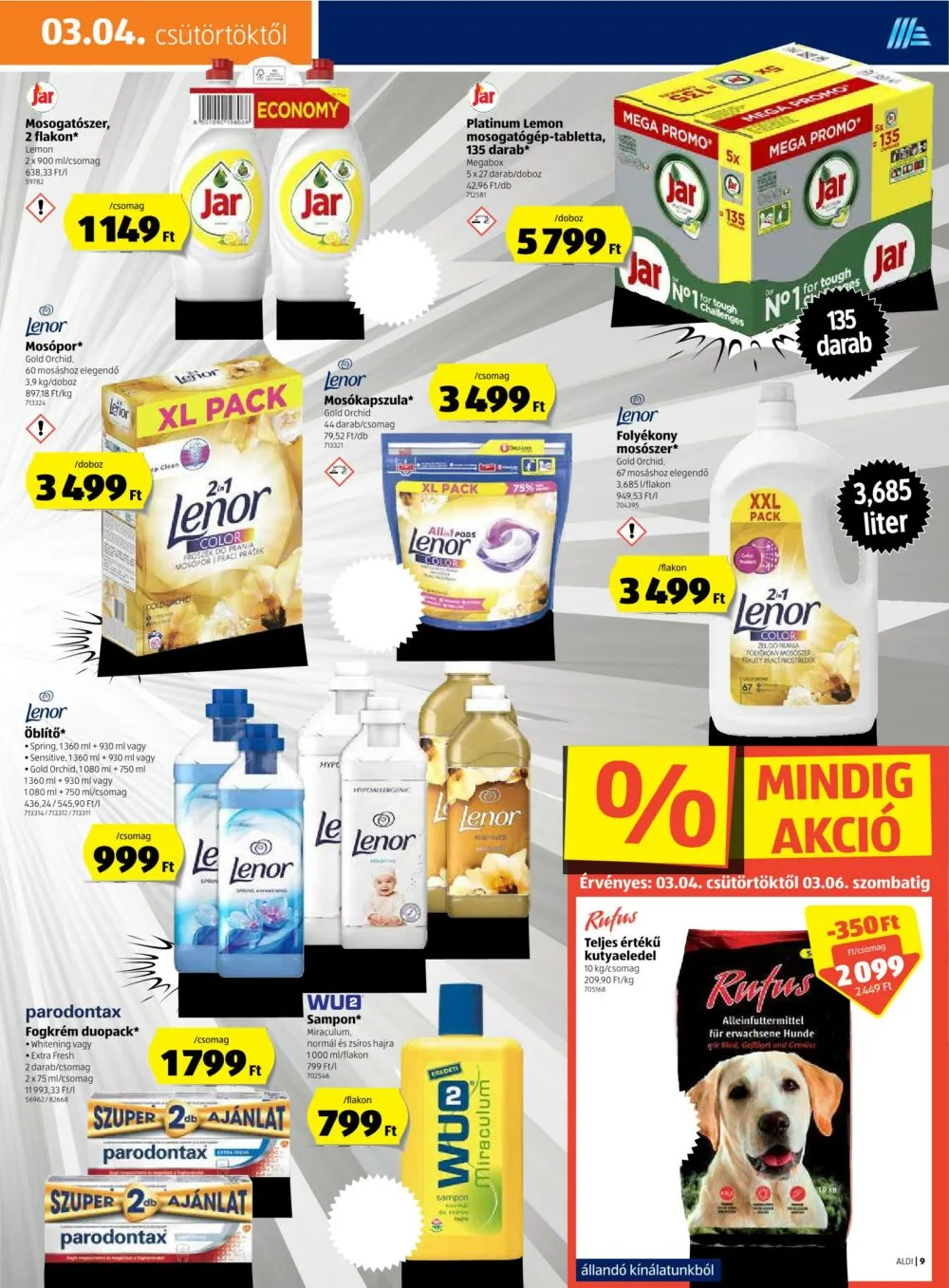 Aldi akciós újság 03.04–03.10 – 9. oldal