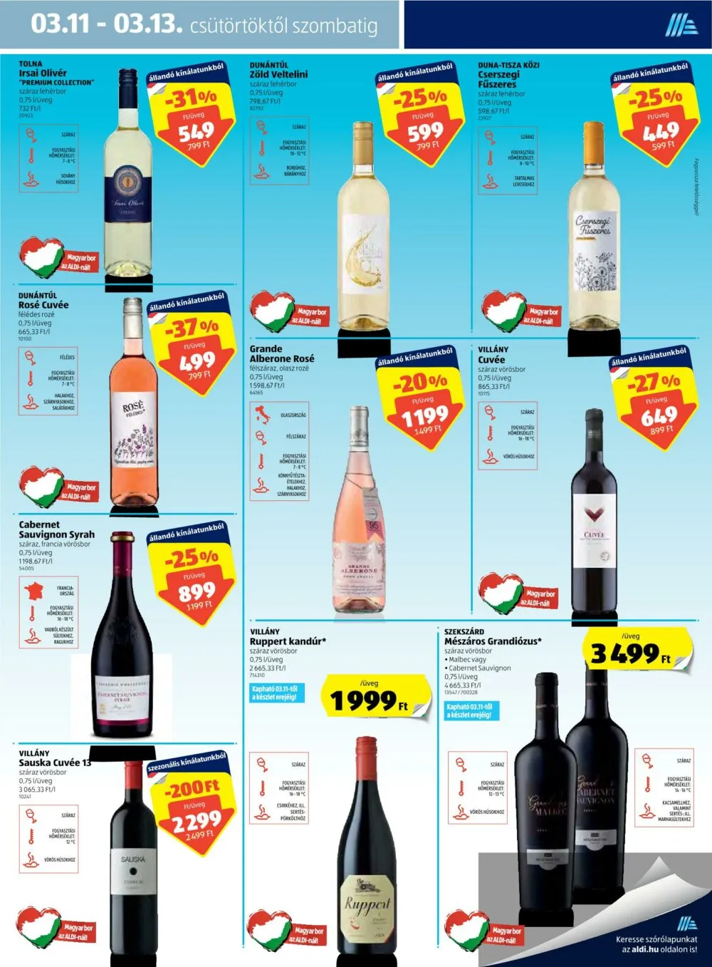 Aldi akciós újság 03.11–03.17 – 11. oldal