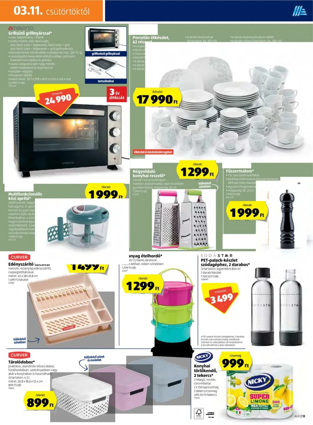 Aldi akciós újság 03.11–03.17 – 13. oldal