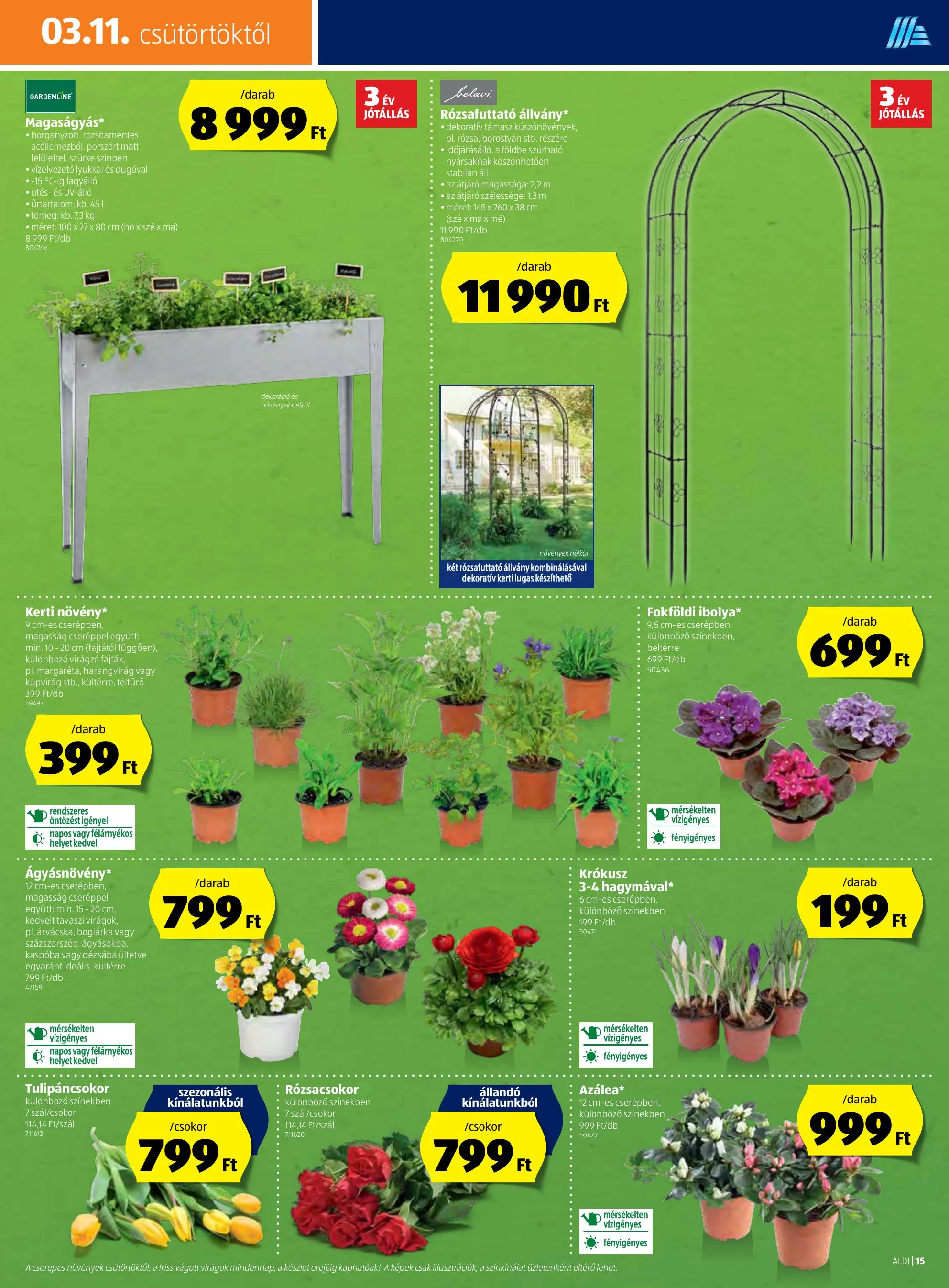 Aldi akciós újság 03.11–03.17 – 15. oldal