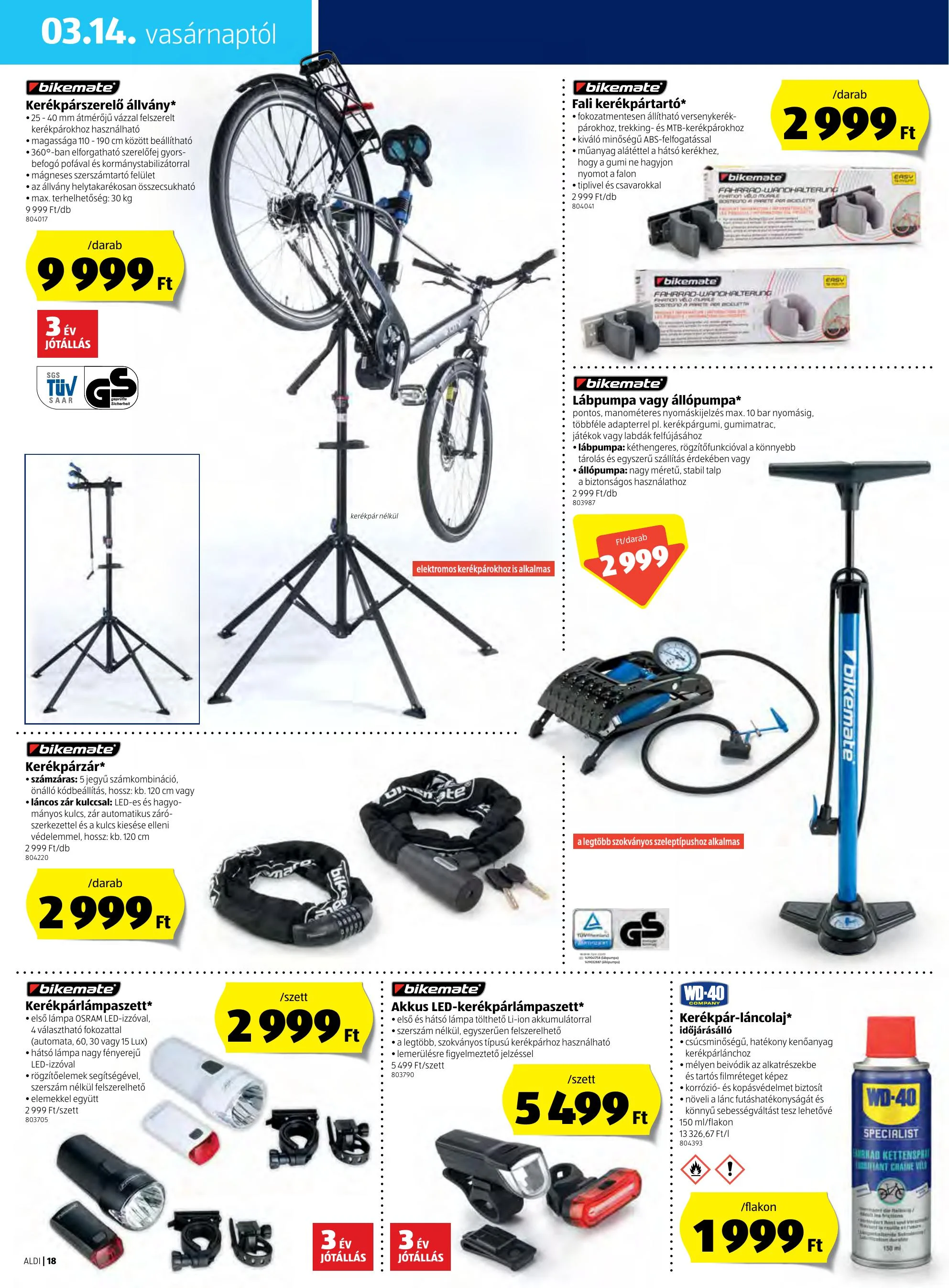 Aldi akciós újság 03.11–03.17 – 18. oldal