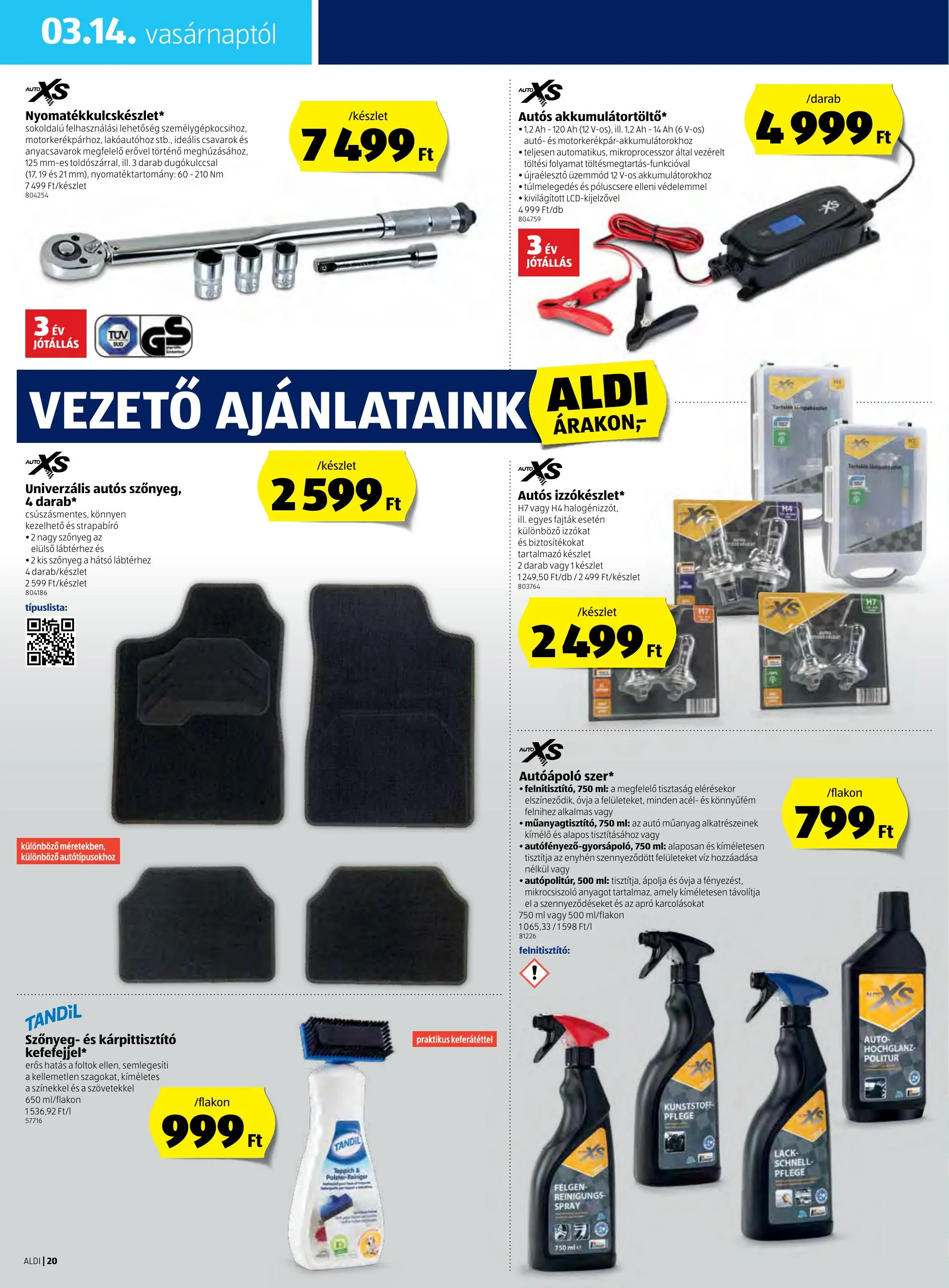 Aldi akciós újság 03.11–03.17 – 20. oldal