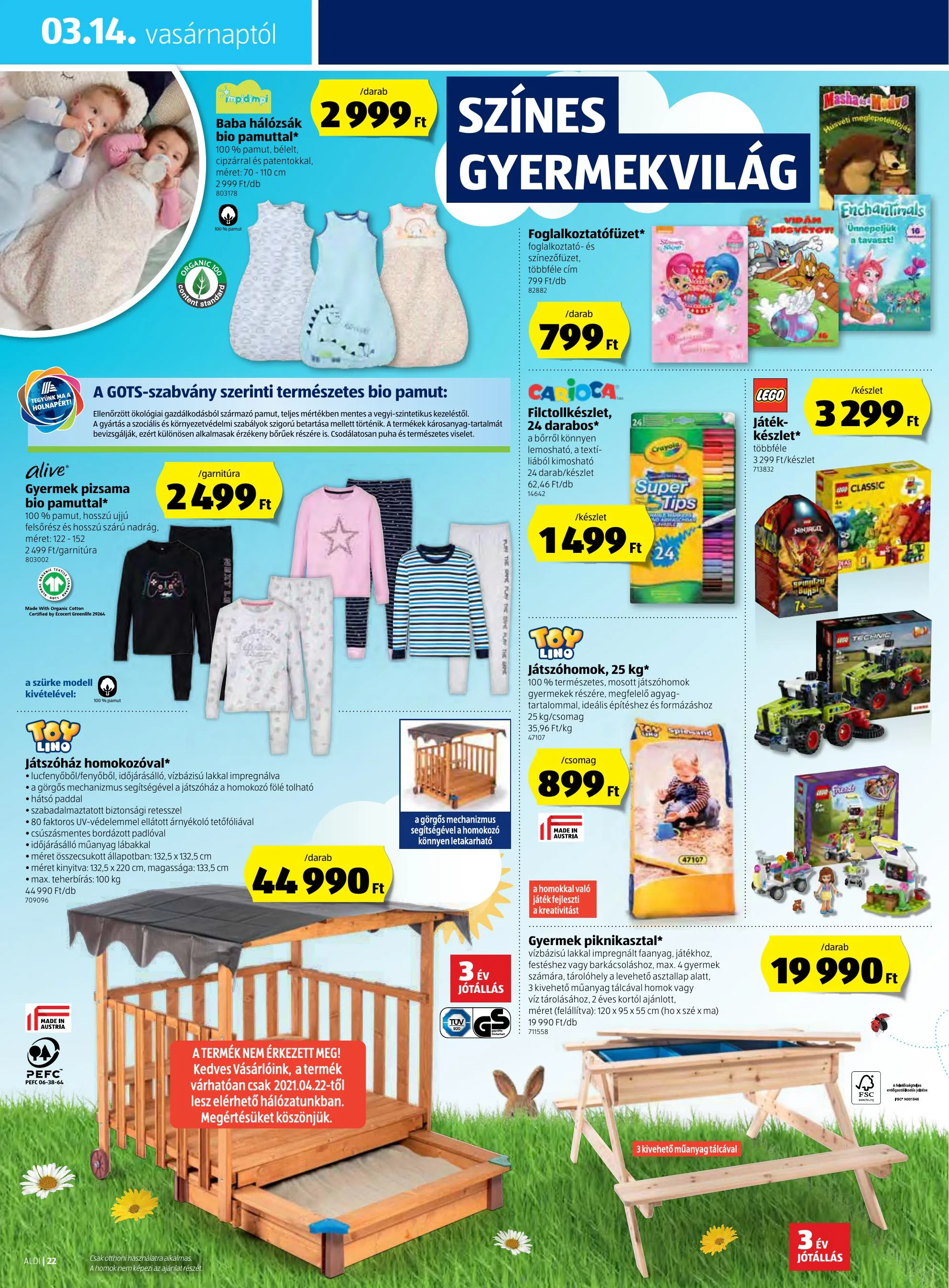 Aldi akciós újság 03.11–03.17 – 22. oldal