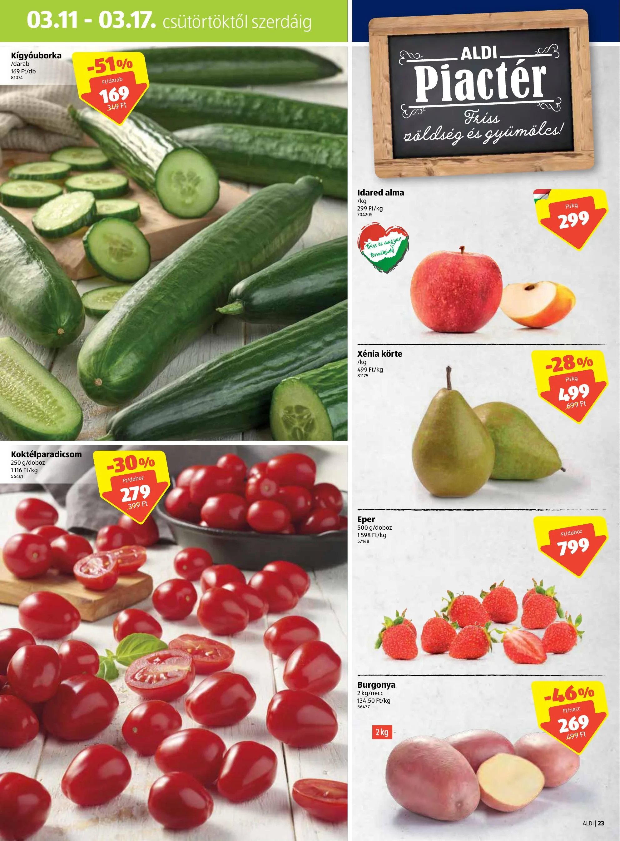 Aldi akciós újság 03.11–03.17 – 23. oldal