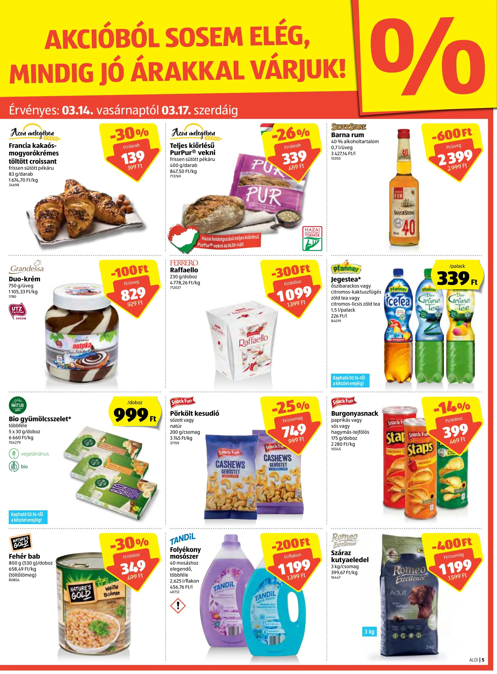 Aldi akciós újság 03.11–03.17 – 5. oldal