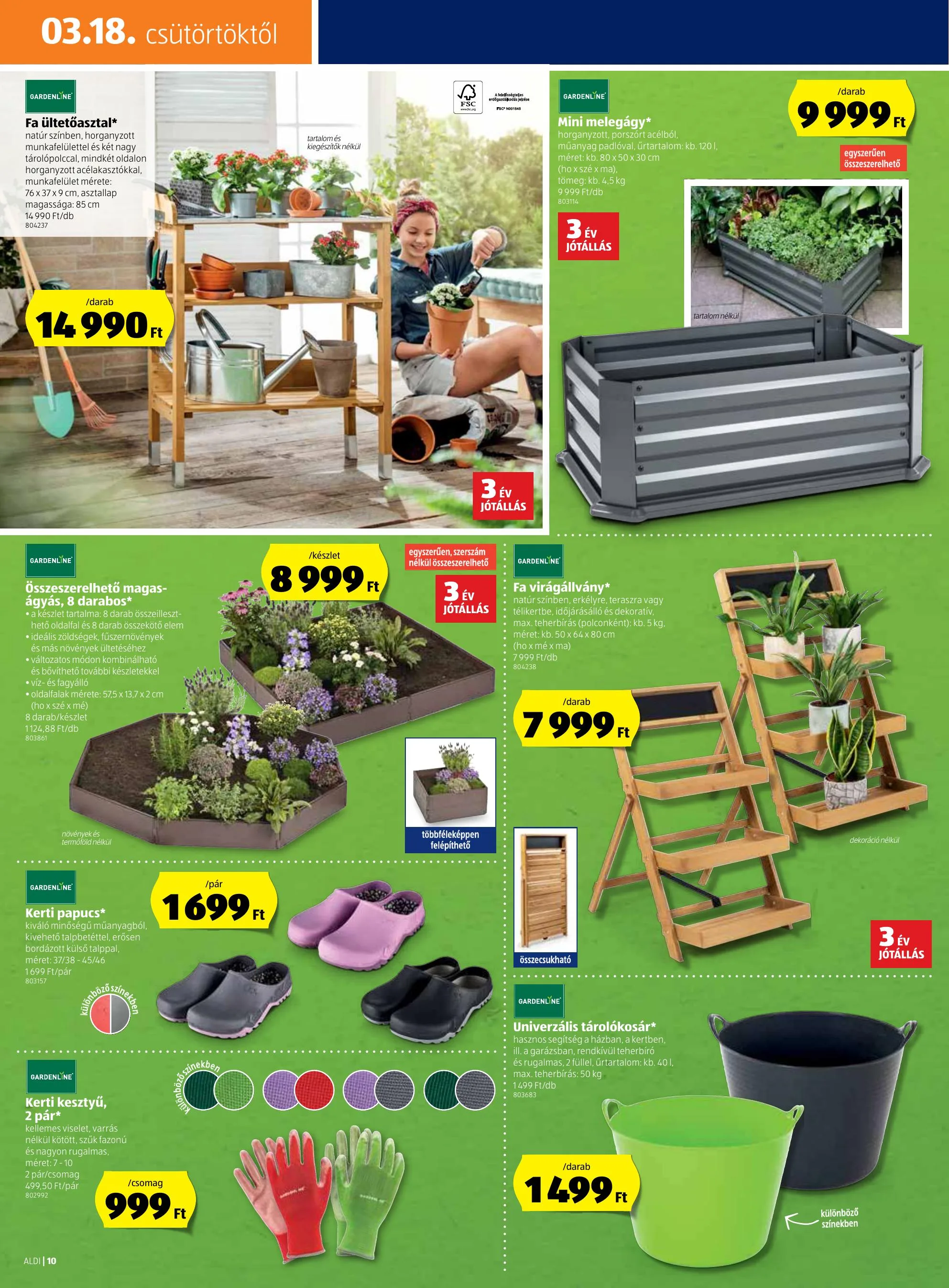 Aldi akciós újság 03.18–03.24 – 10. oldal