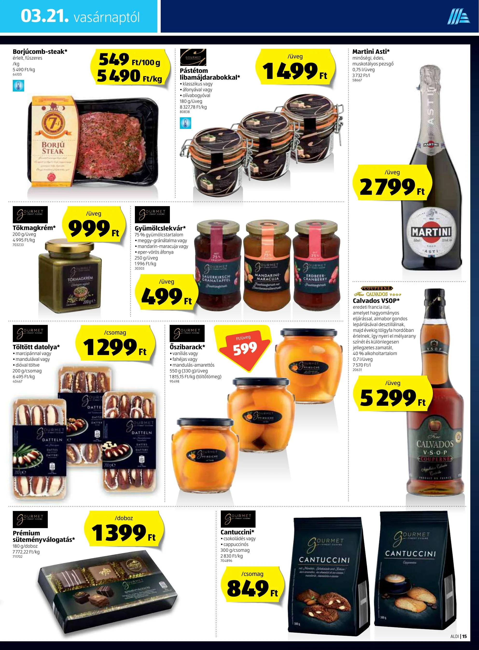 Aldi akciós újság 03.18–03.24 – 15. oldal