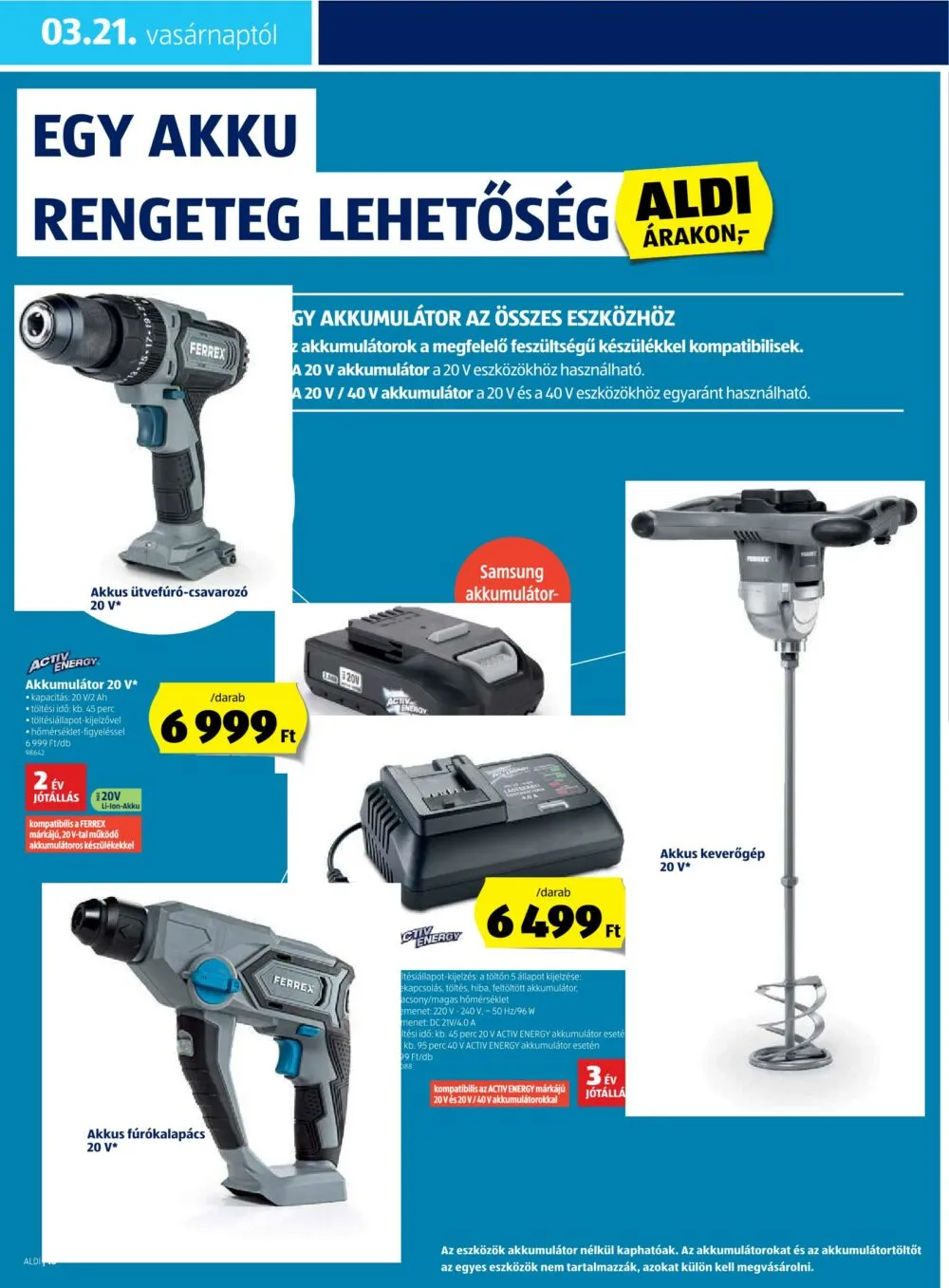 Aldi akciós újság 03.18–03.24