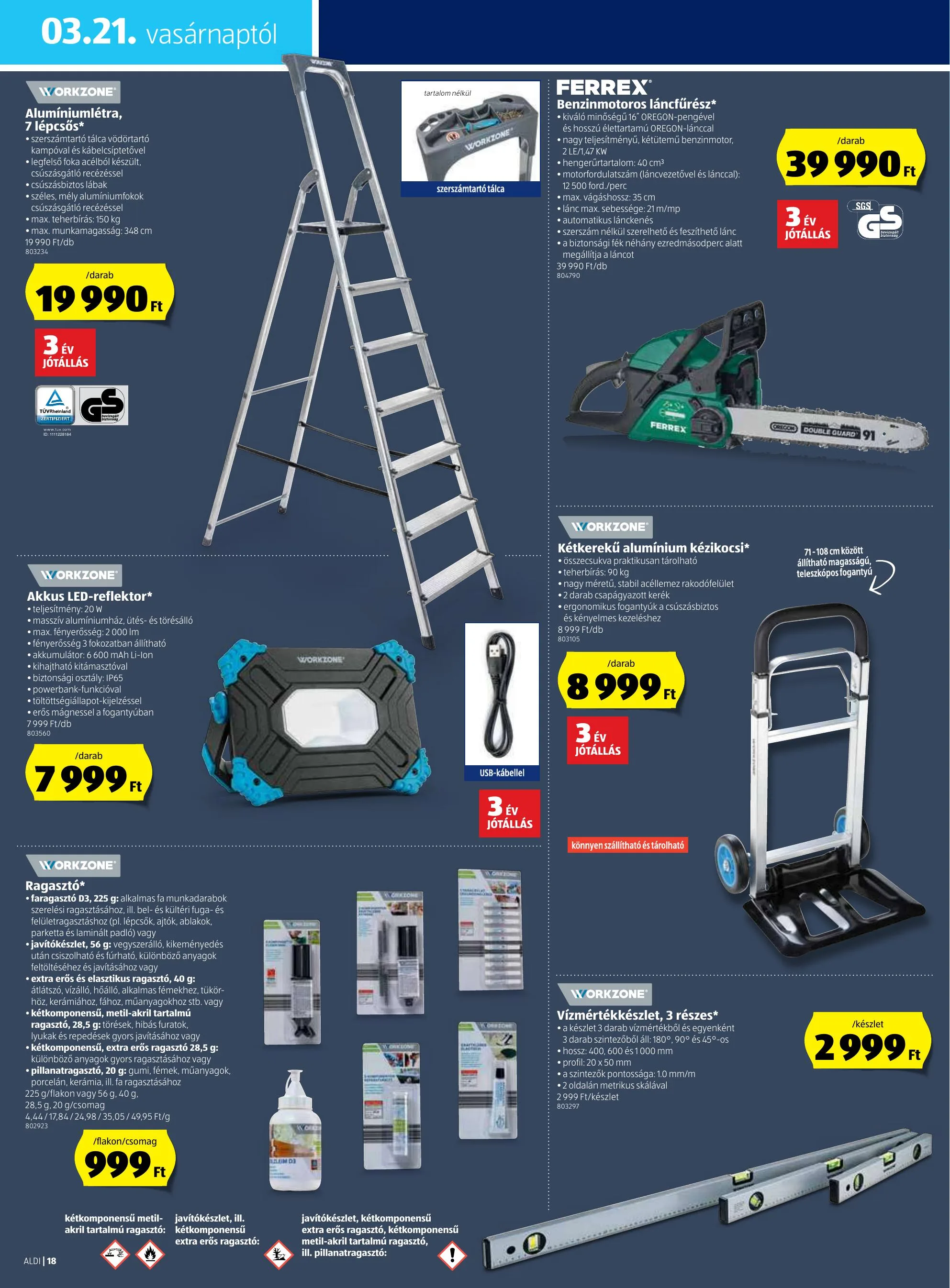 Aldi akciós újság 03.18–03.24 – 18. oldal
