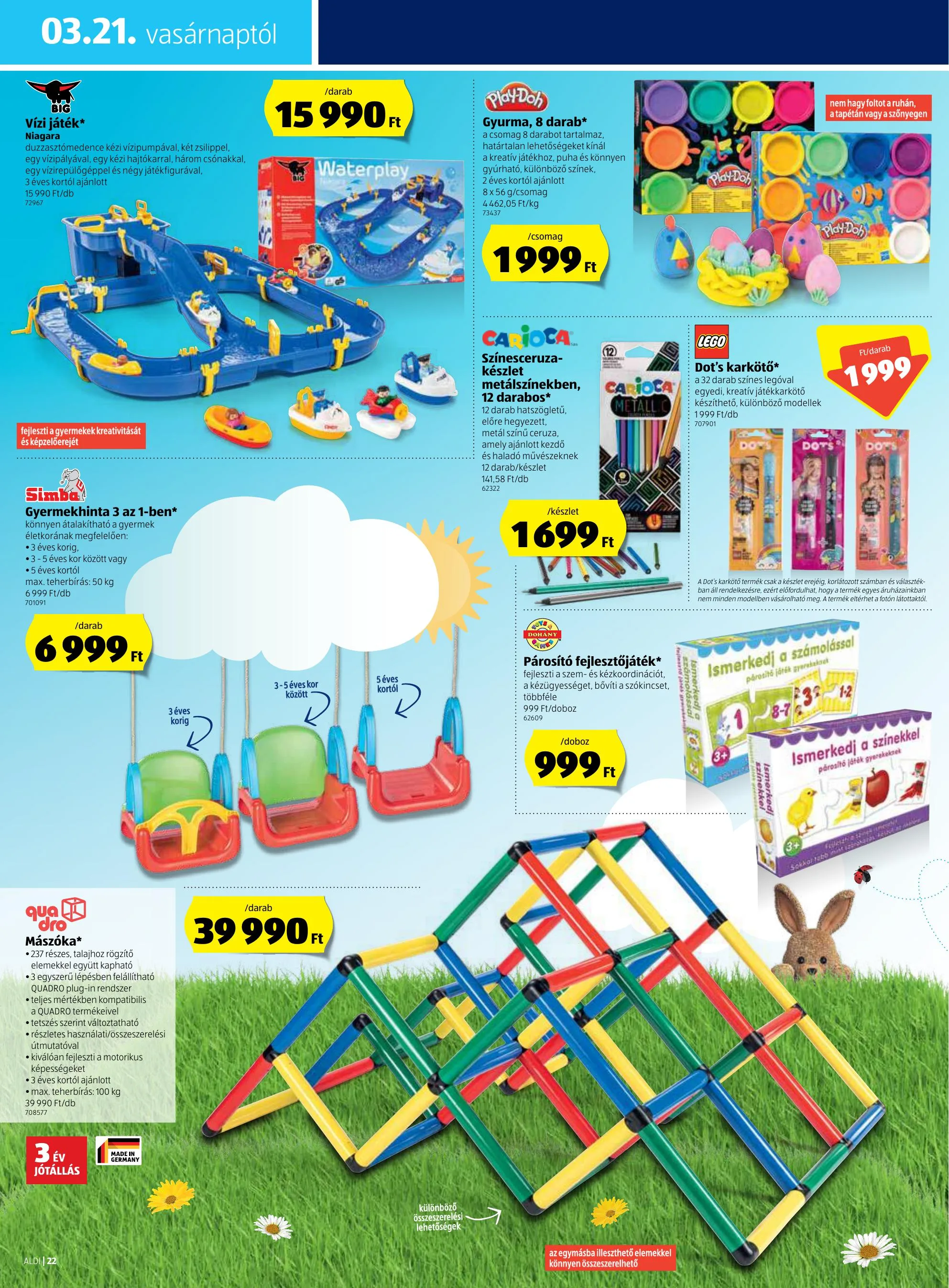 Aldi akciós újság 03.18–03.24 – 22. oldal