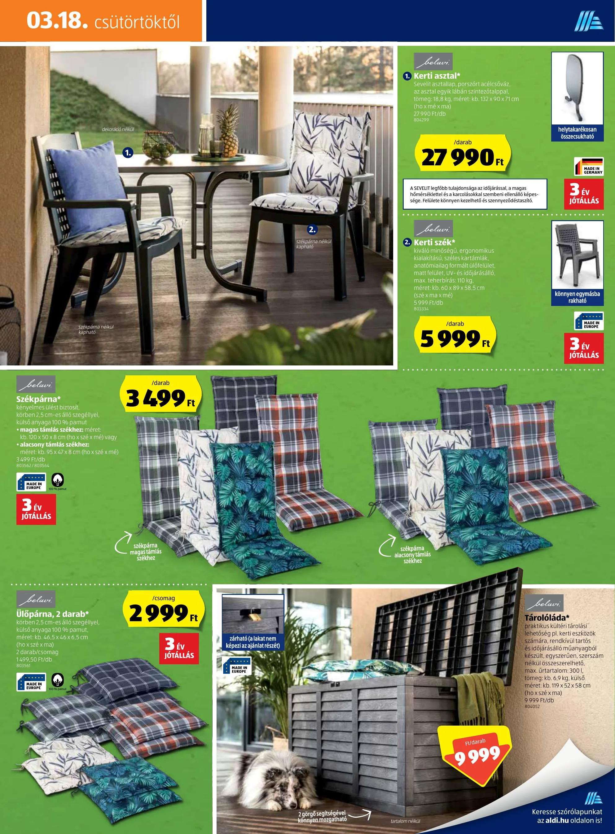 Aldi akciós újság 03.18–03.24 – 9. oldal