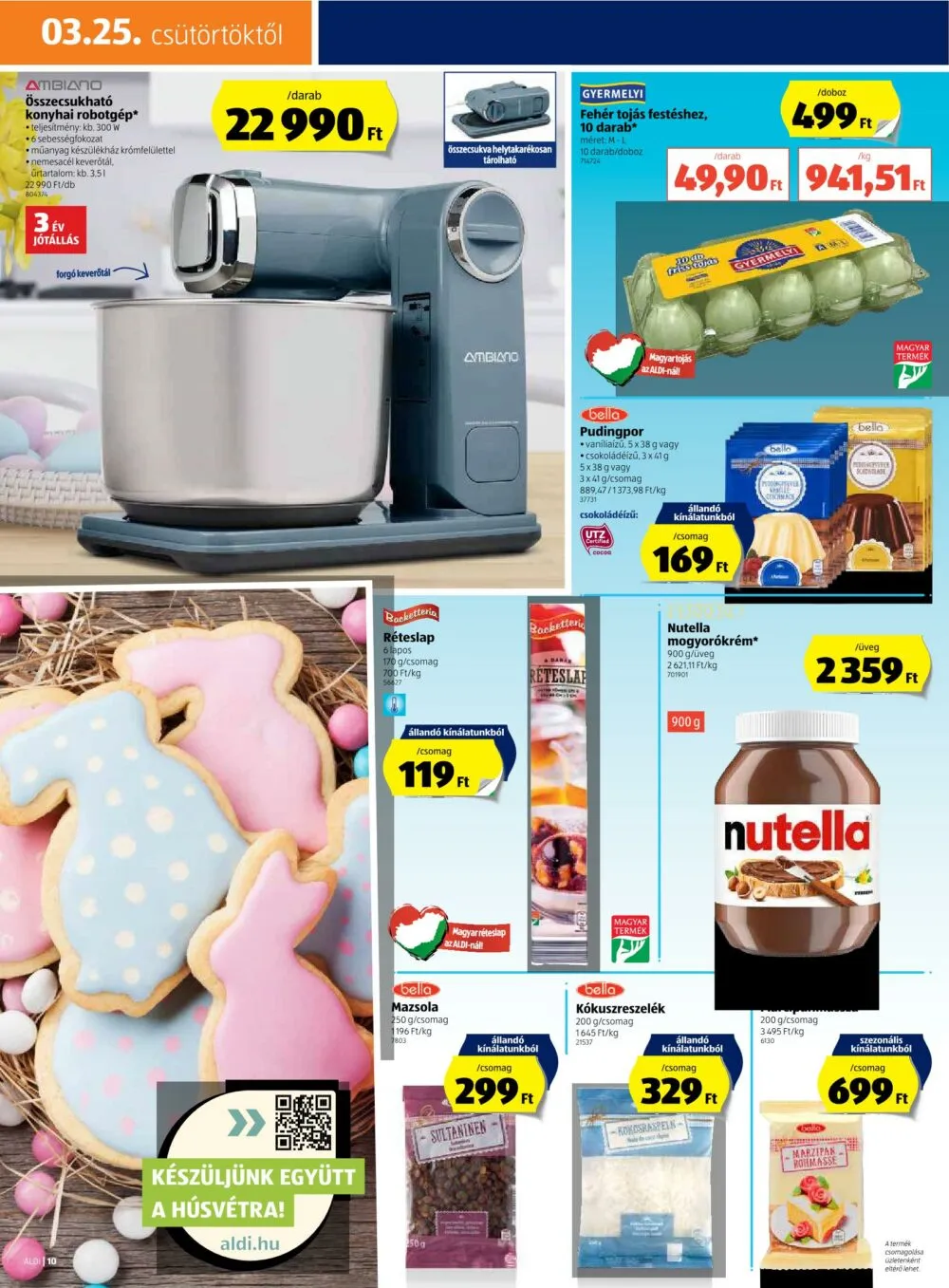 Aldi akciós újság 03.25–04.03 – 10. oldal