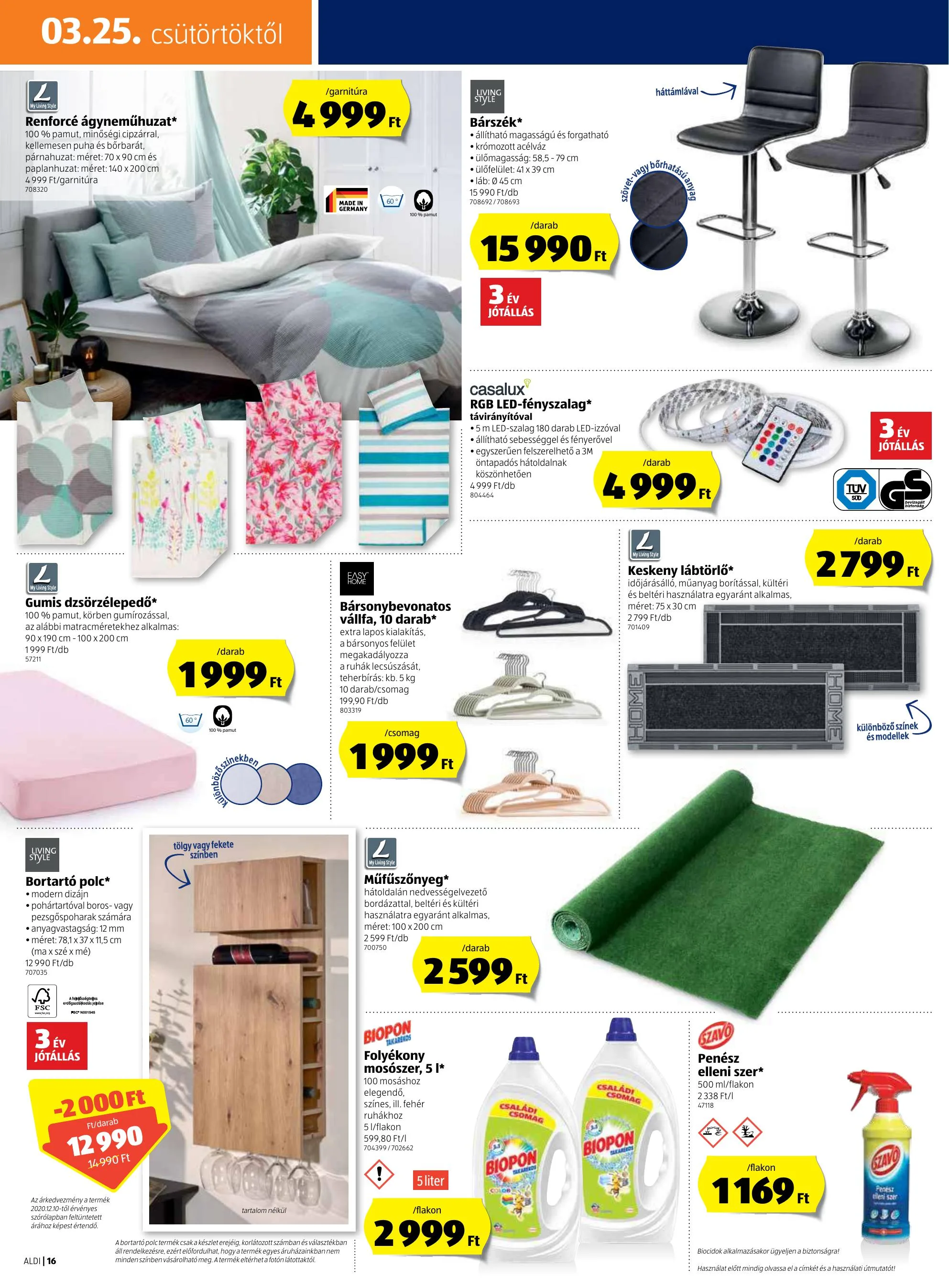 Aldi akciós újság 03.25–04.03 – 16. oldal