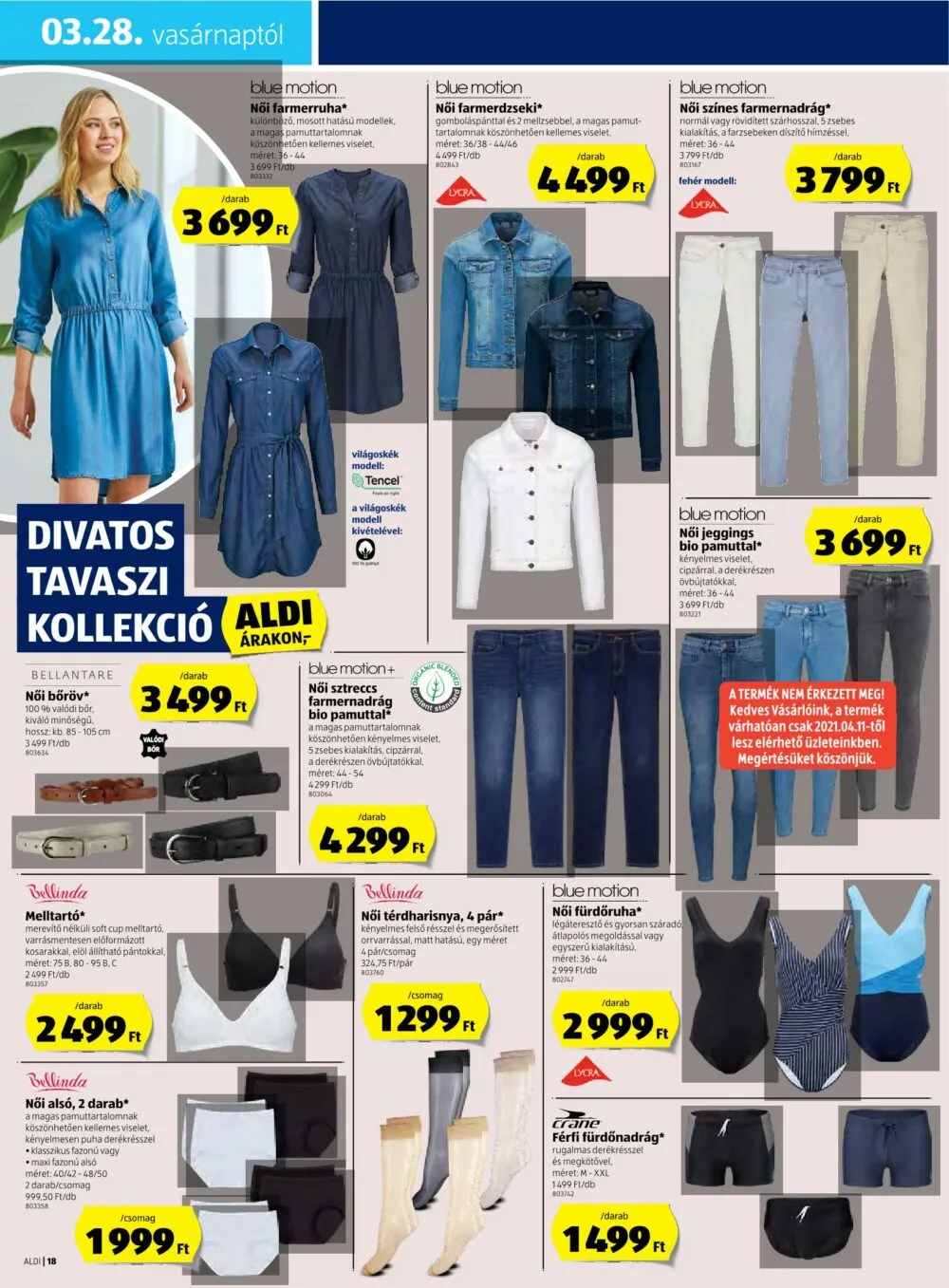 Aldi akciós újság 03.25–04.03 – 18. oldal