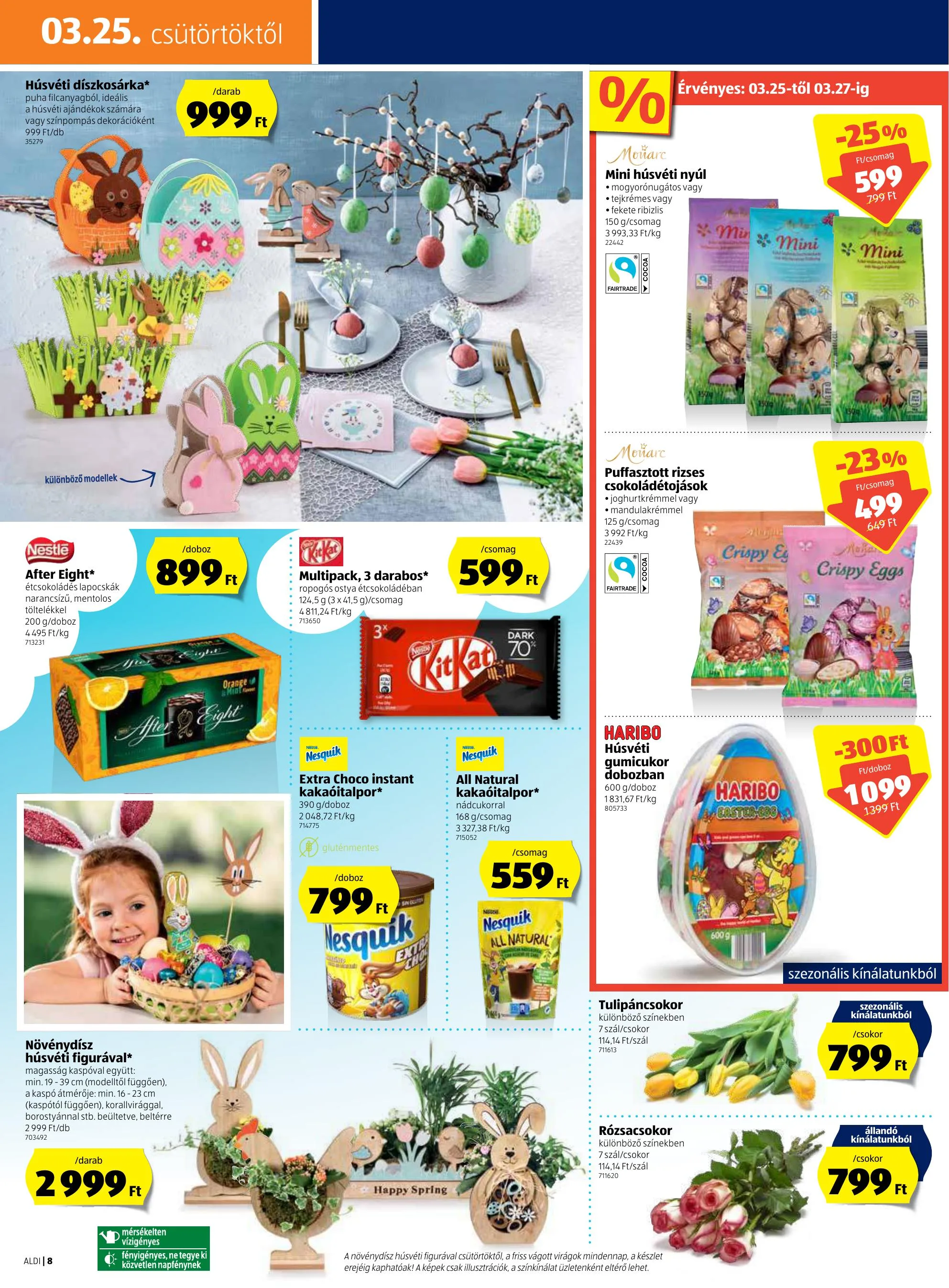 Aldi akciós újság 03.25–04.03 – 8. oldal